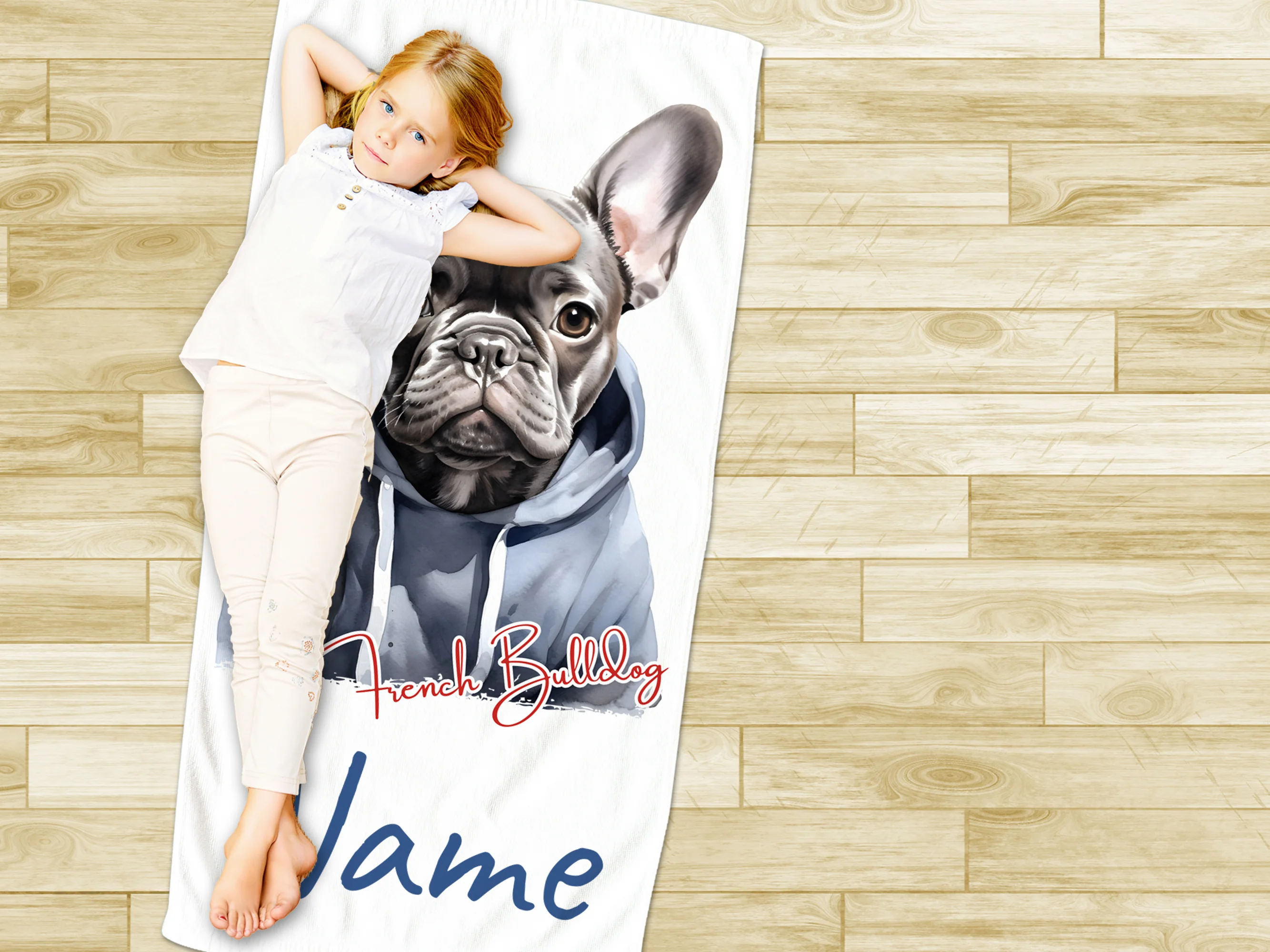 Handtuch Französische Bulldogge - Image 3