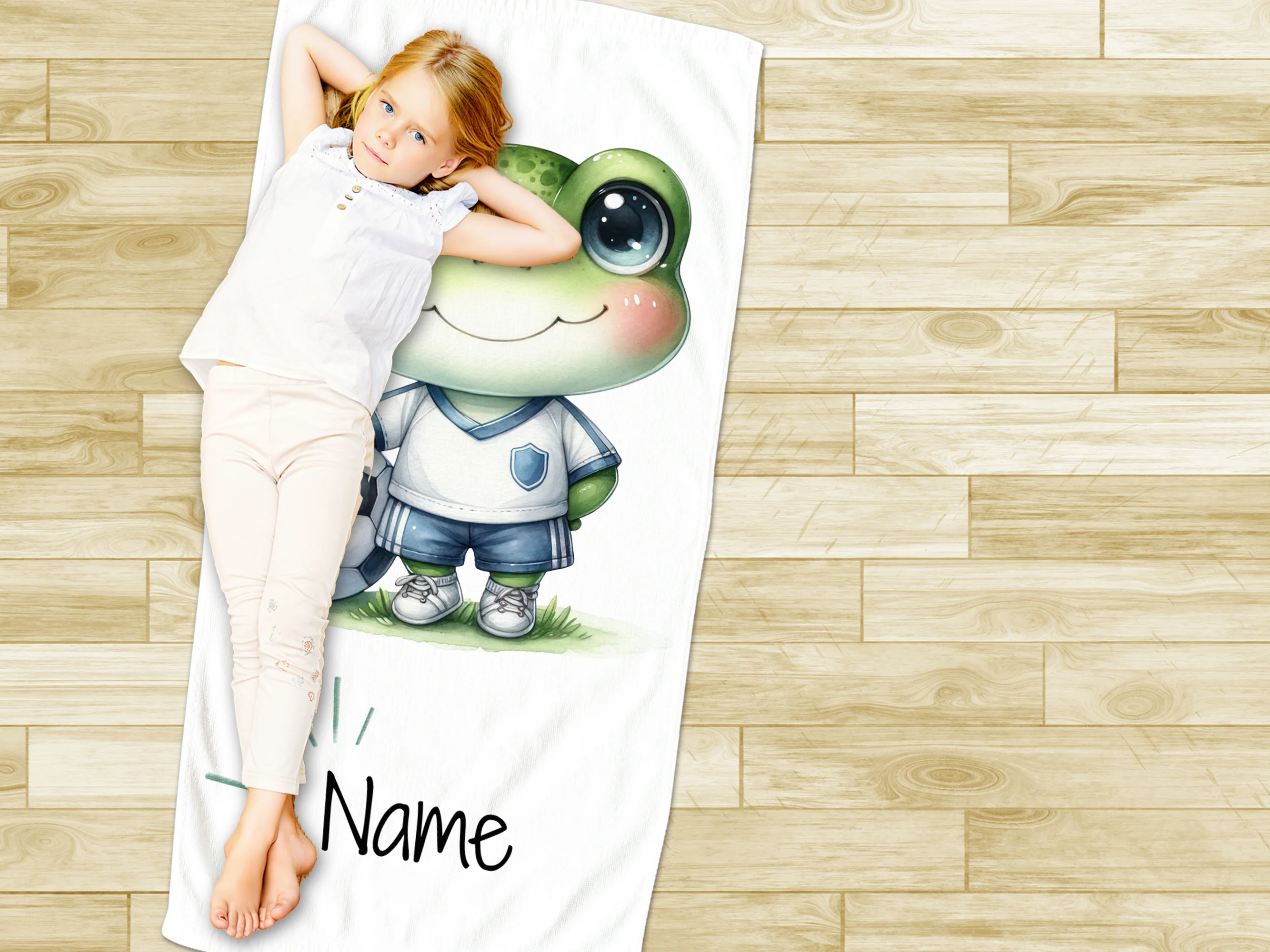 Handtuch Frosch - Für kleine Fußballfans - Image 2