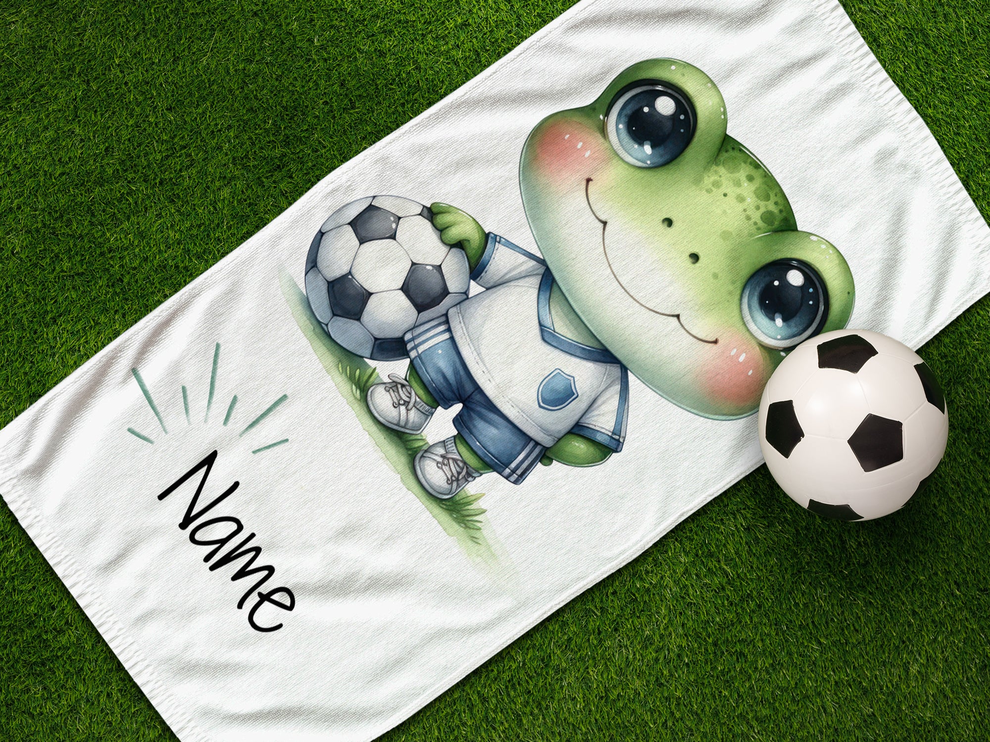 Handtuch Frosch - Für kleine Fußballfans - Image 3