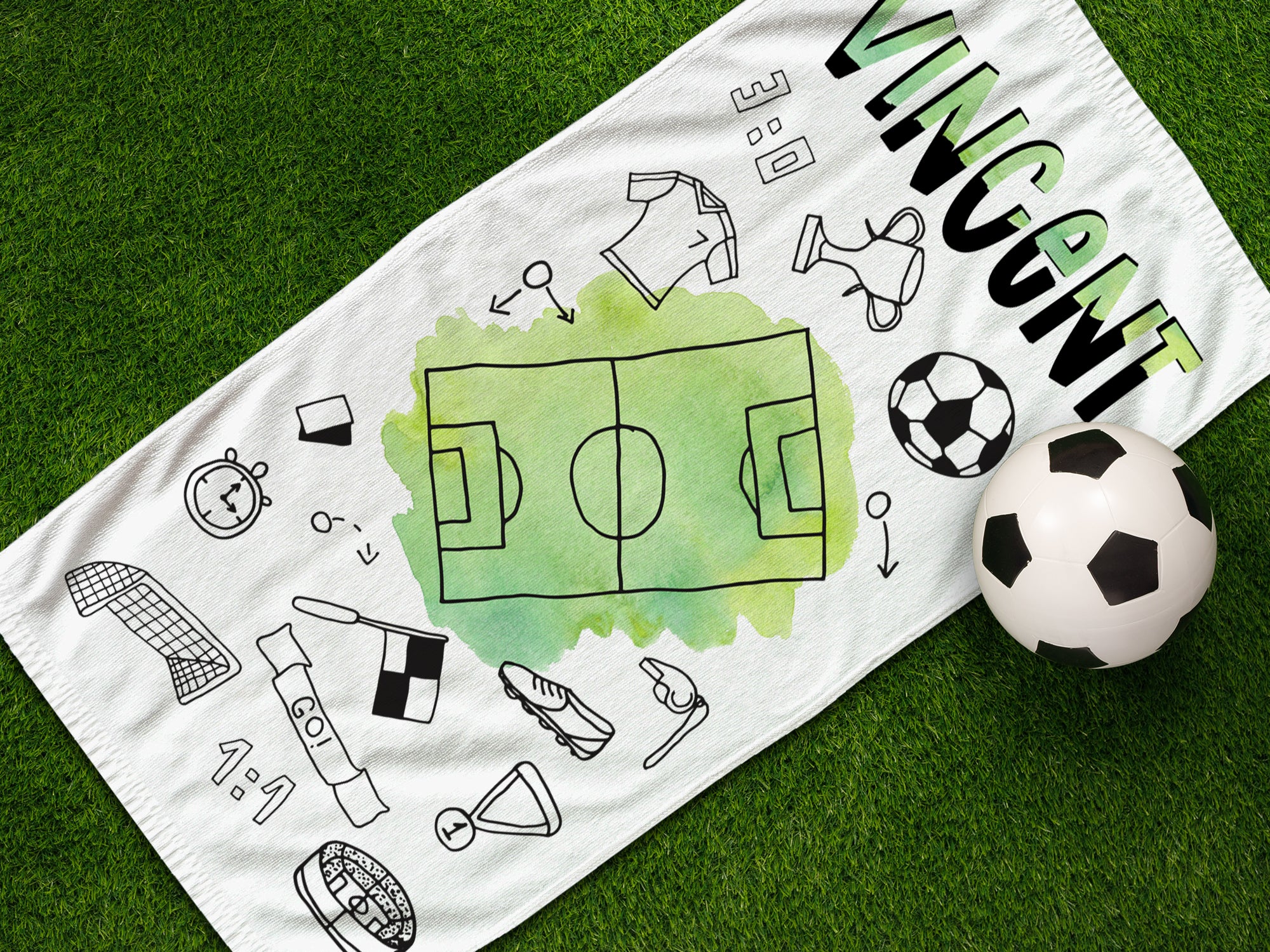 Handtuch Fußballfeld - Image 4