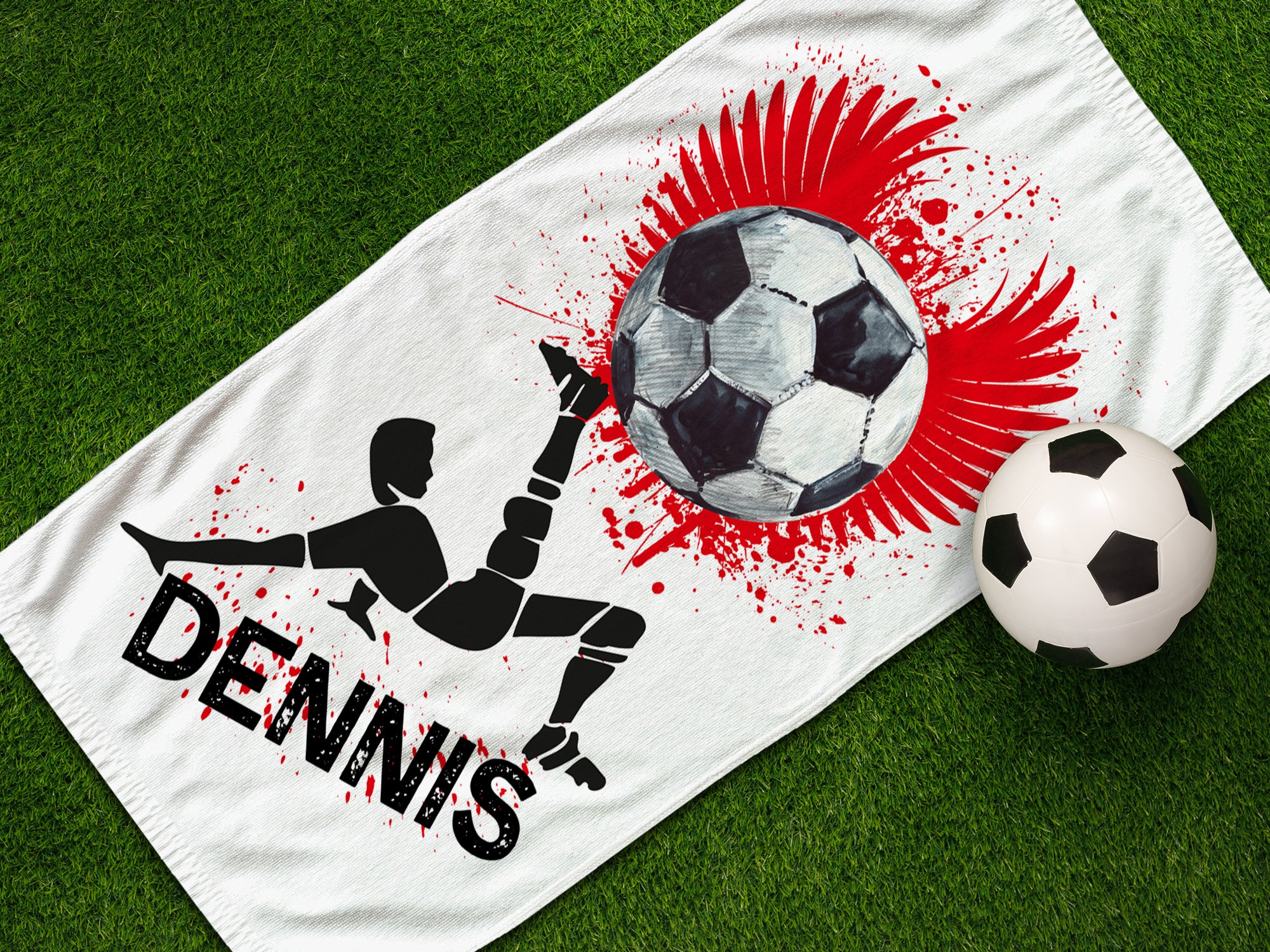 Handtuch Fußballmotiv - Für kleine Torhüter - Image 4