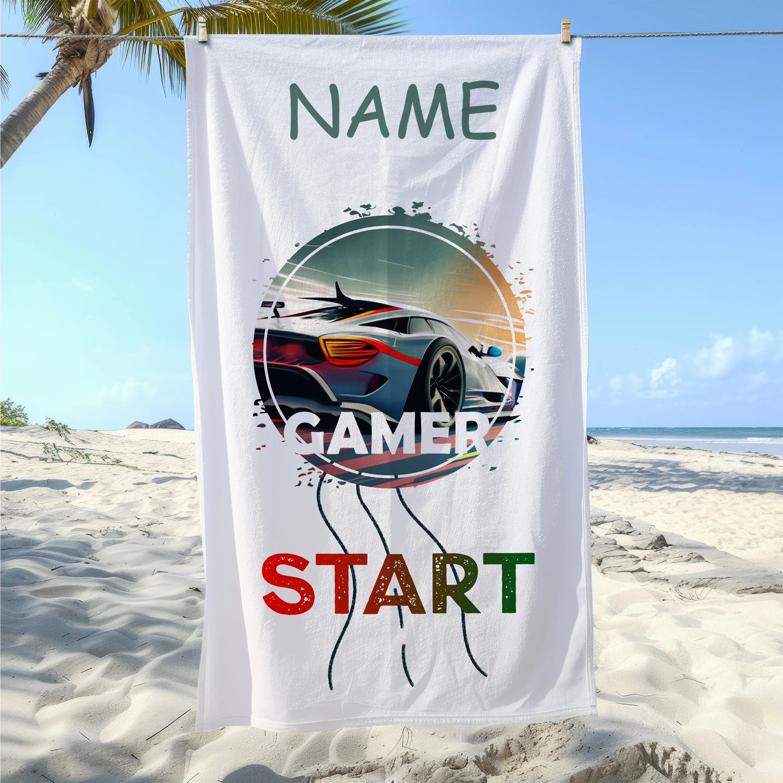 Handtuch Gamer Start - Image 5