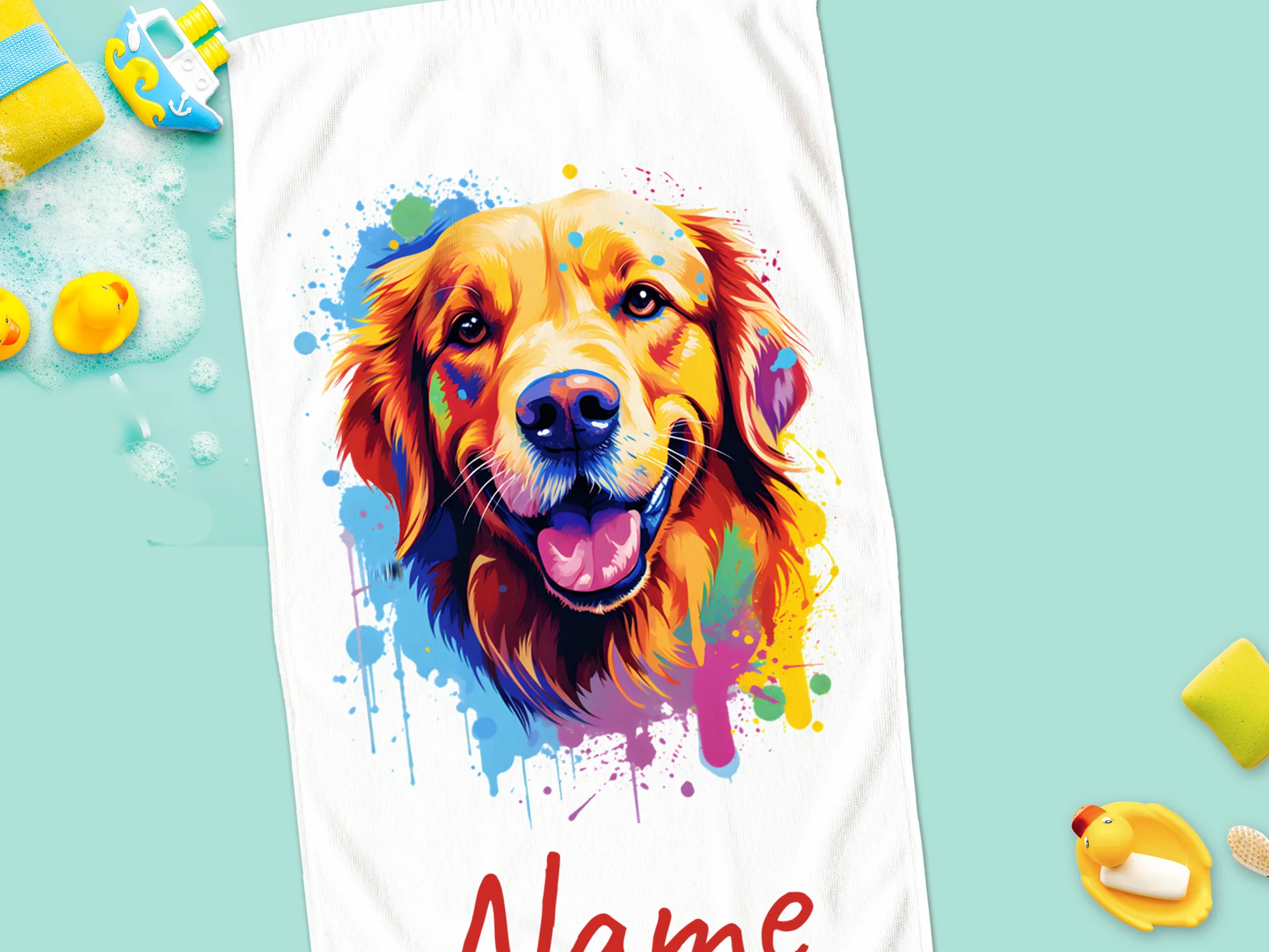 Handtuch Golden Retriever - Image 4