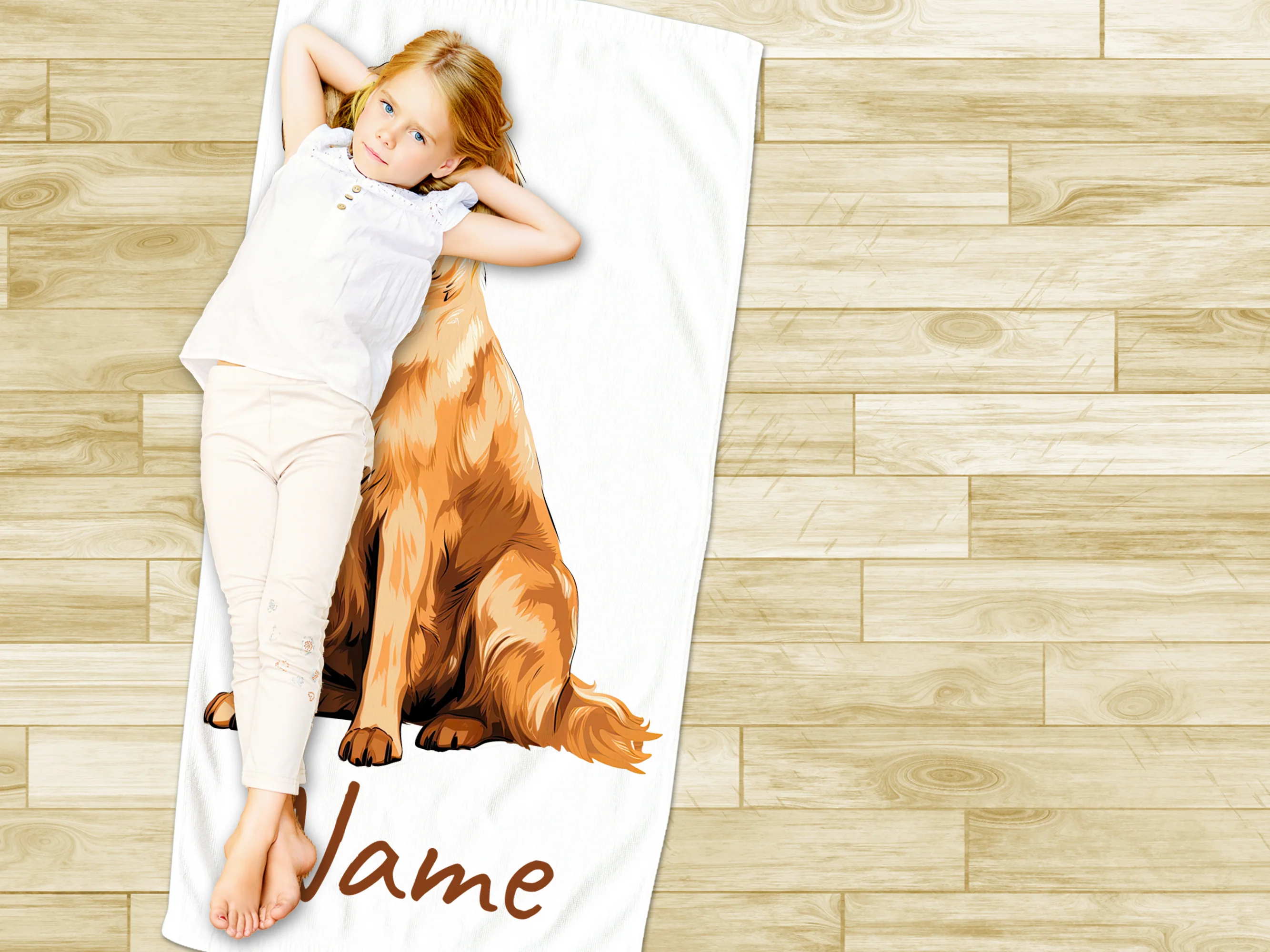 Handtuch Golden Retriever - Image 3