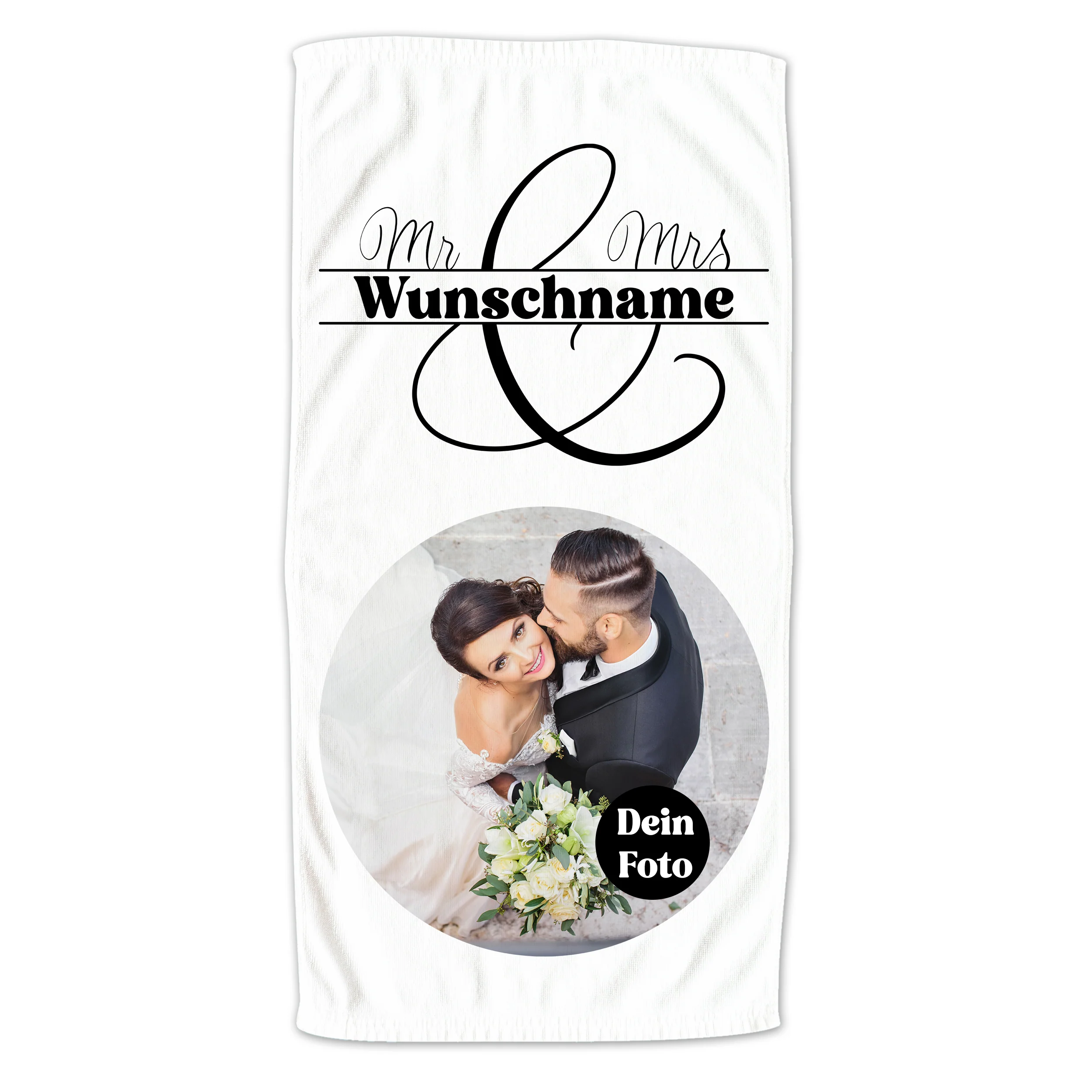 Handtuch Hochzeit mit Foto - Ein persönliches Erinnerungsstück - Image 2