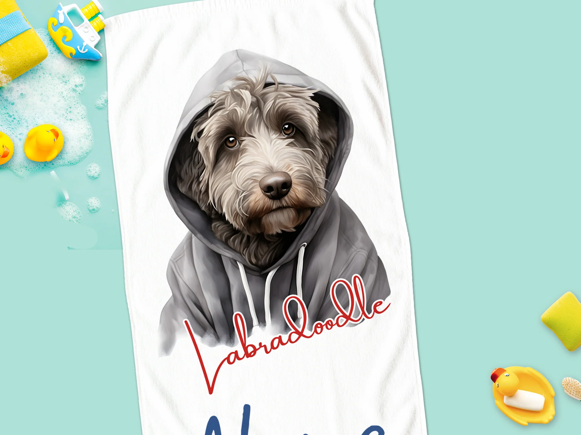 Handtuch Labradoodle - Für Hundeliebhaber - Image 4