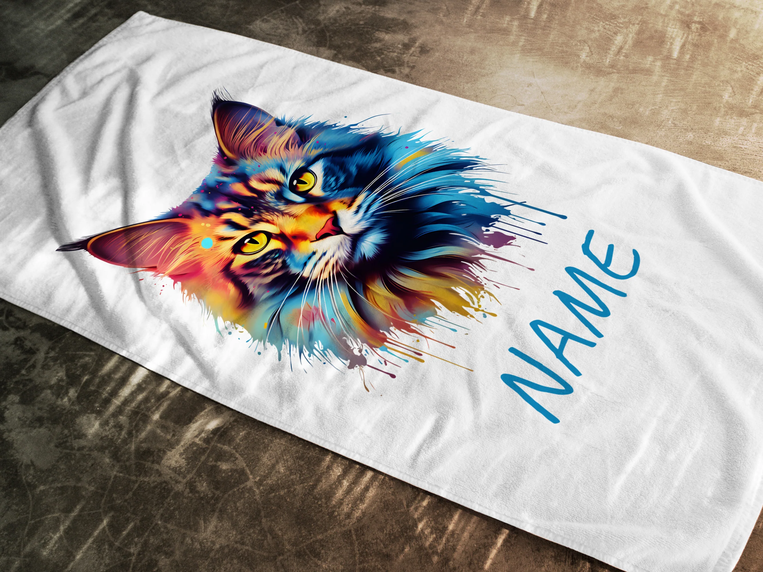 Handtuch Maine Coon - Ausdrucksstarke Tierliebe - Image 2