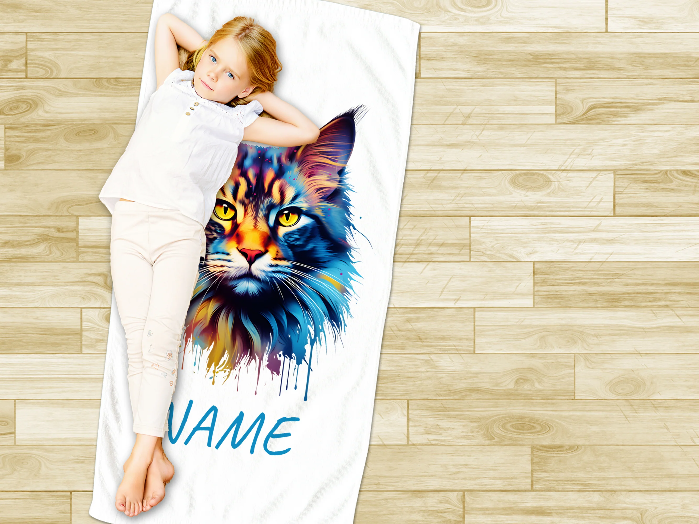 Handtuch Maine Coon - Ausdrucksstarke Tierliebe - Image 3