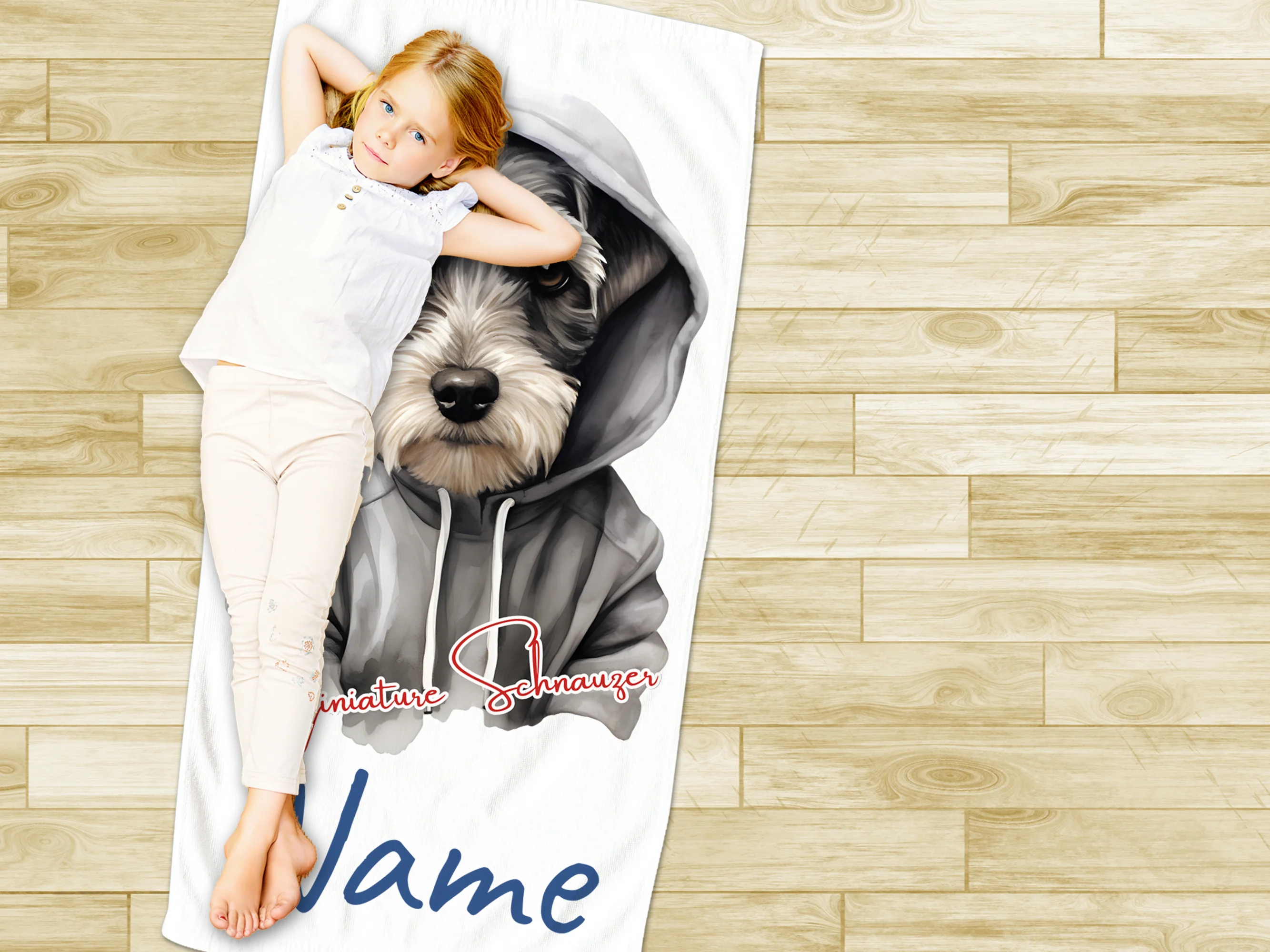Handtuch Miniature Schnauzer - Image 3