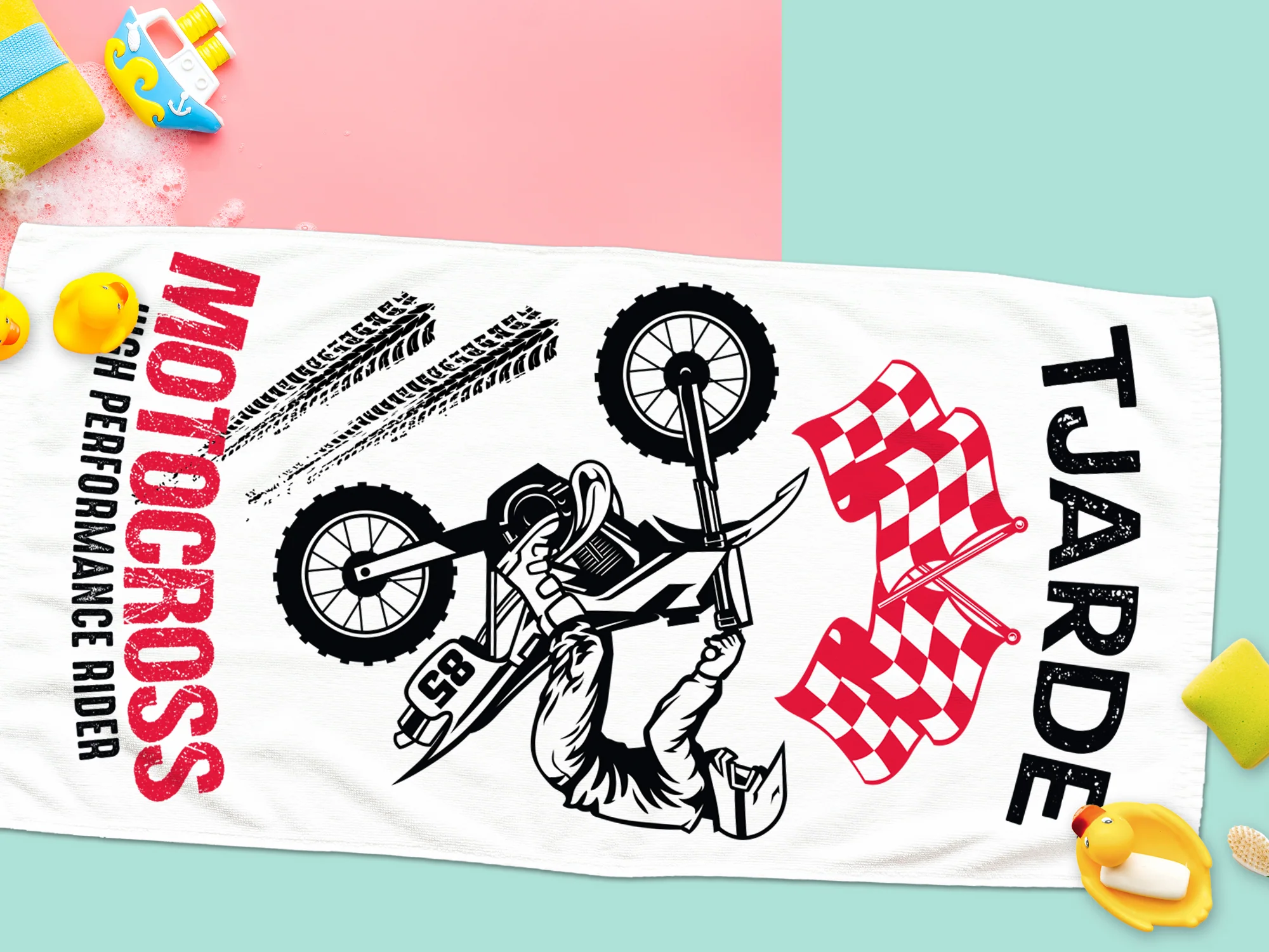 Handtuch Motocross - Image 4
