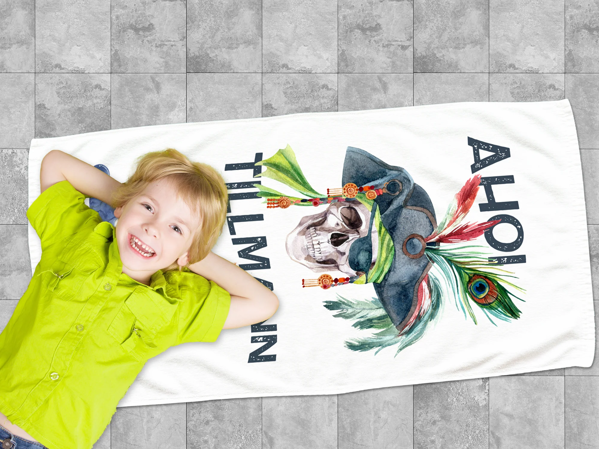 Handtuch Piratenmotiv - Image 3