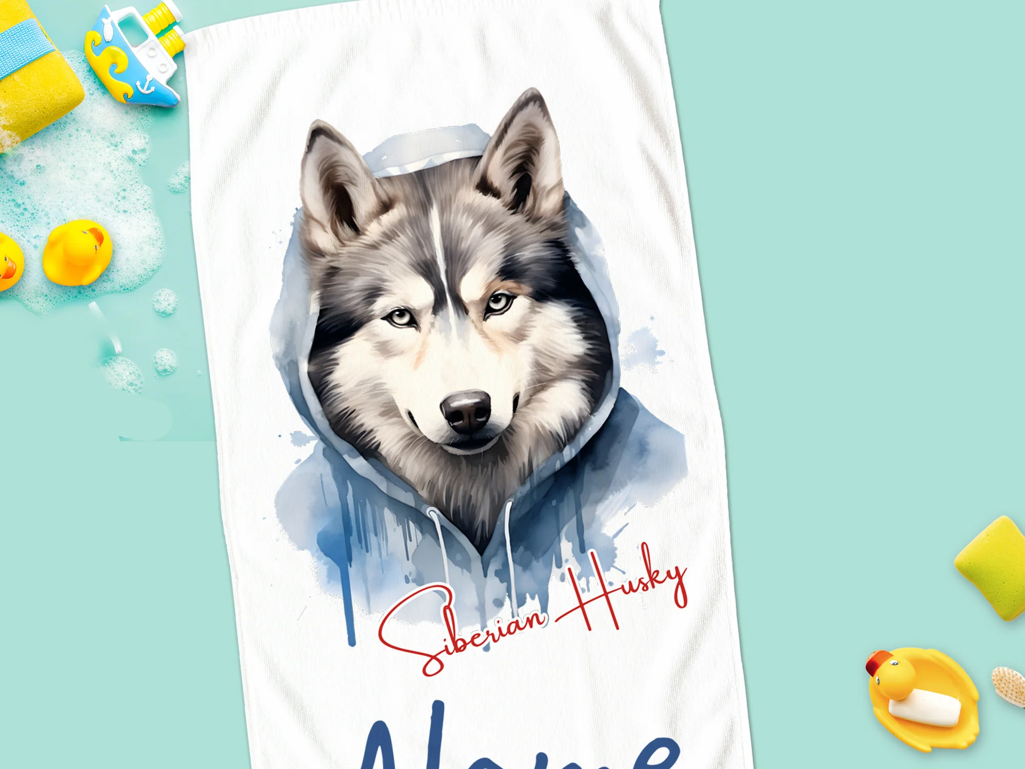 Handtuch Siberian Husky - Image 4