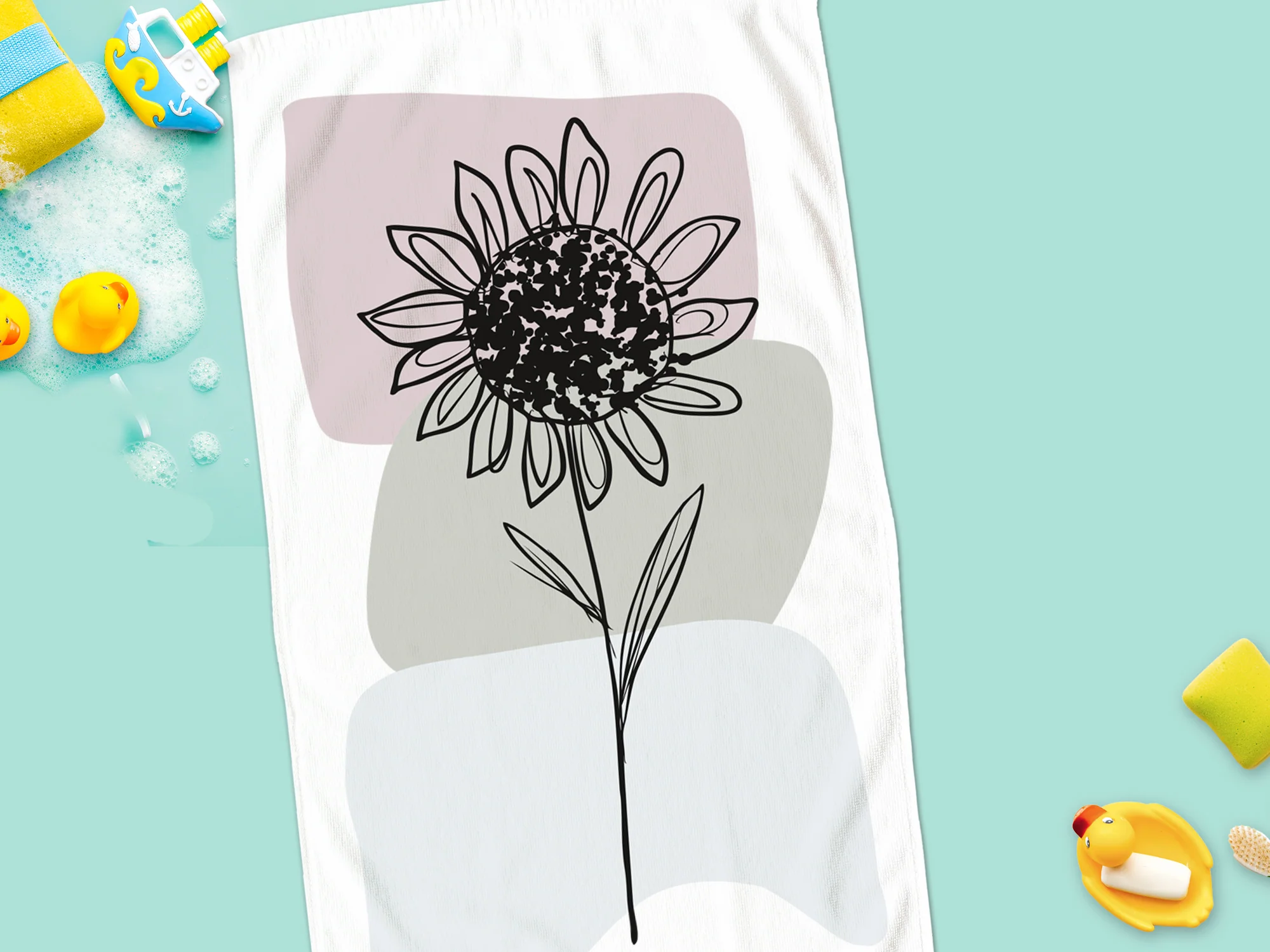 Handtuch Sonnenblume - Image 4