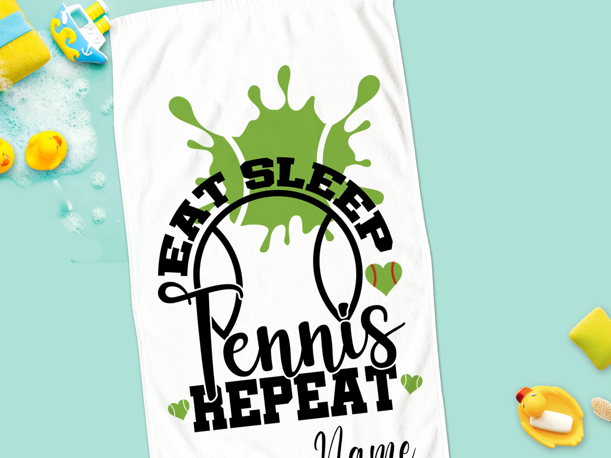 Handtuch Tennismotiv - Image 4