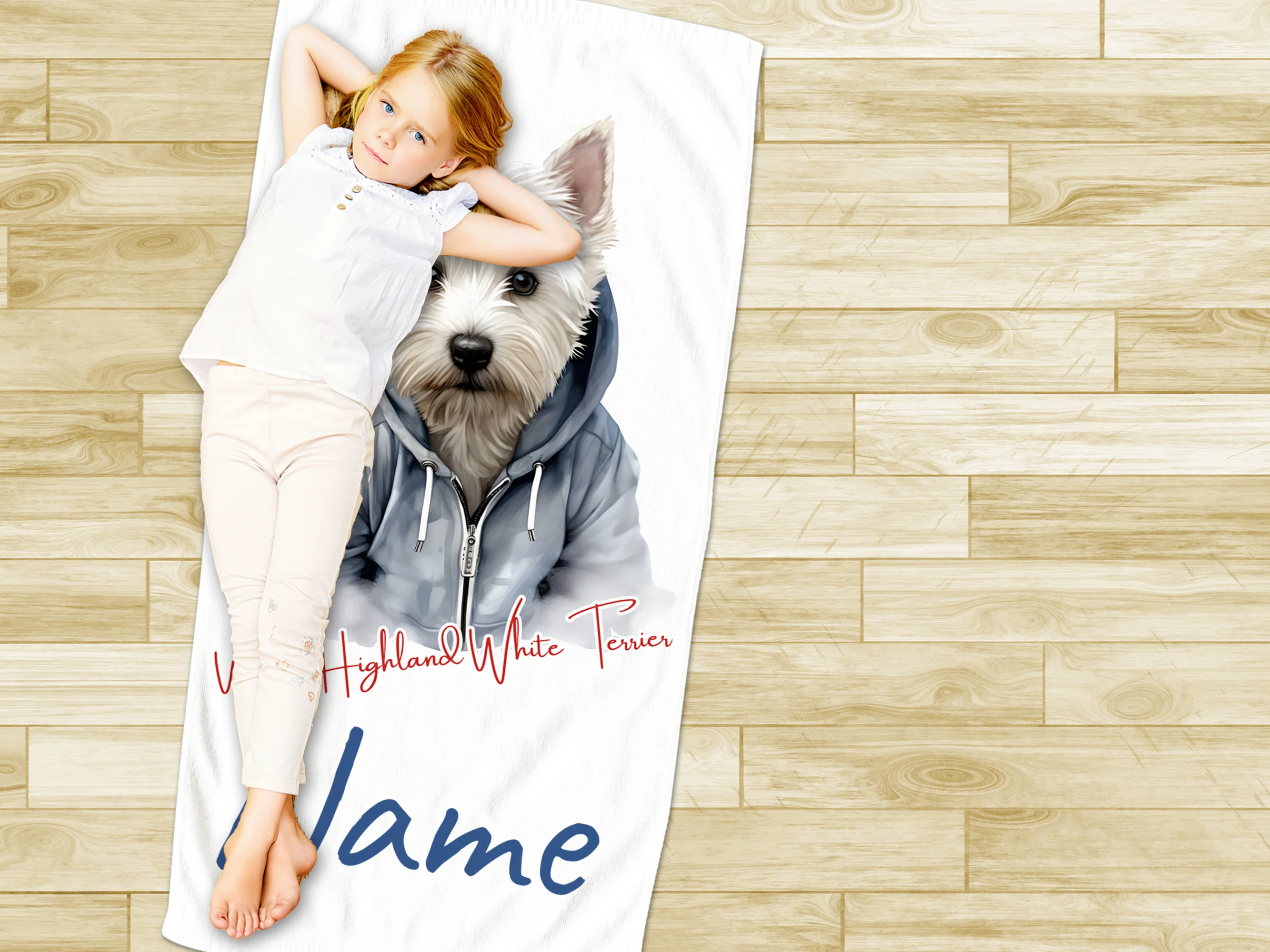 Handtuch West Highland White Terrier - Für Hundeliebe nach dem Baden - Image 3