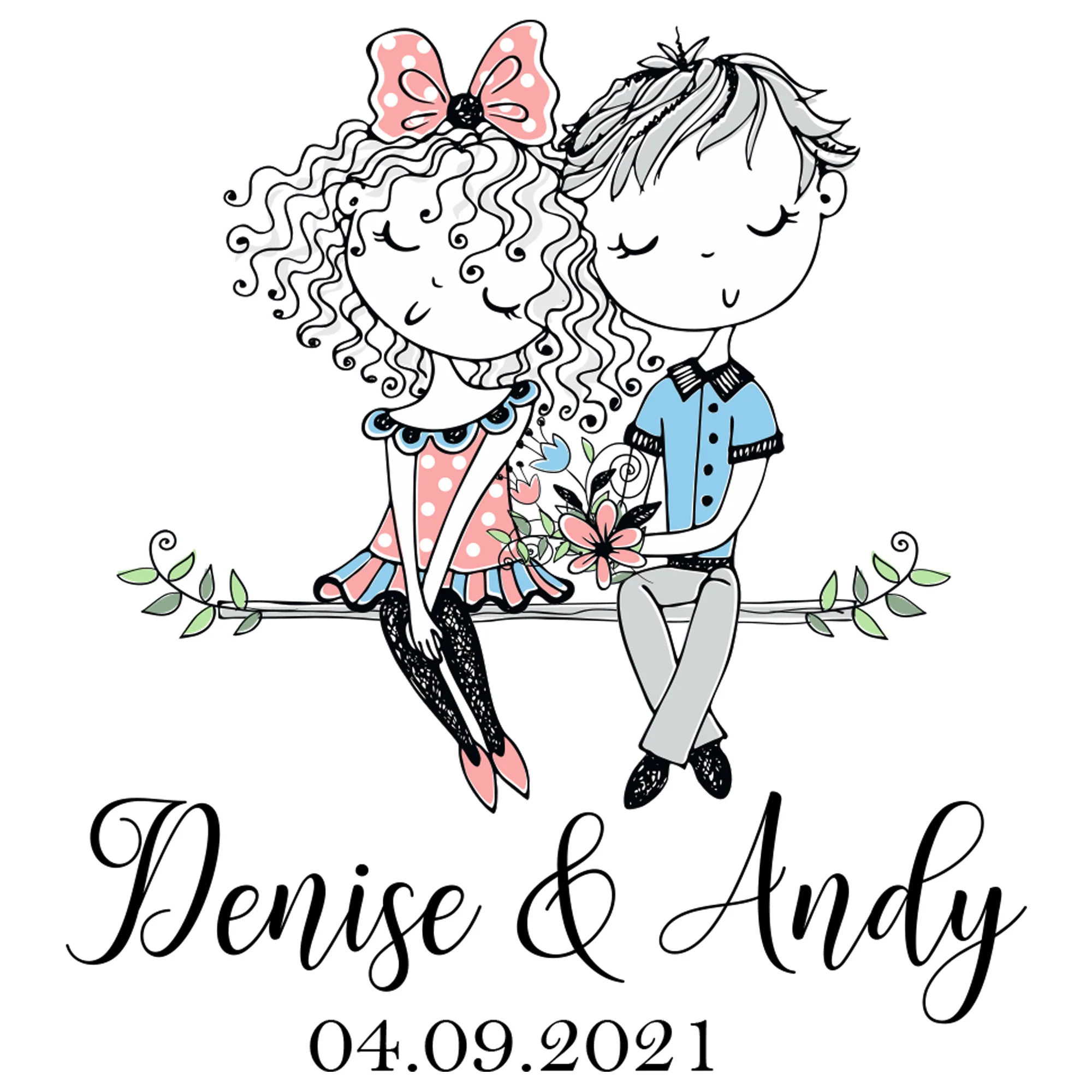 Hochzeitsgeschenk - Geschenkset Zwei Tassen - Image 2