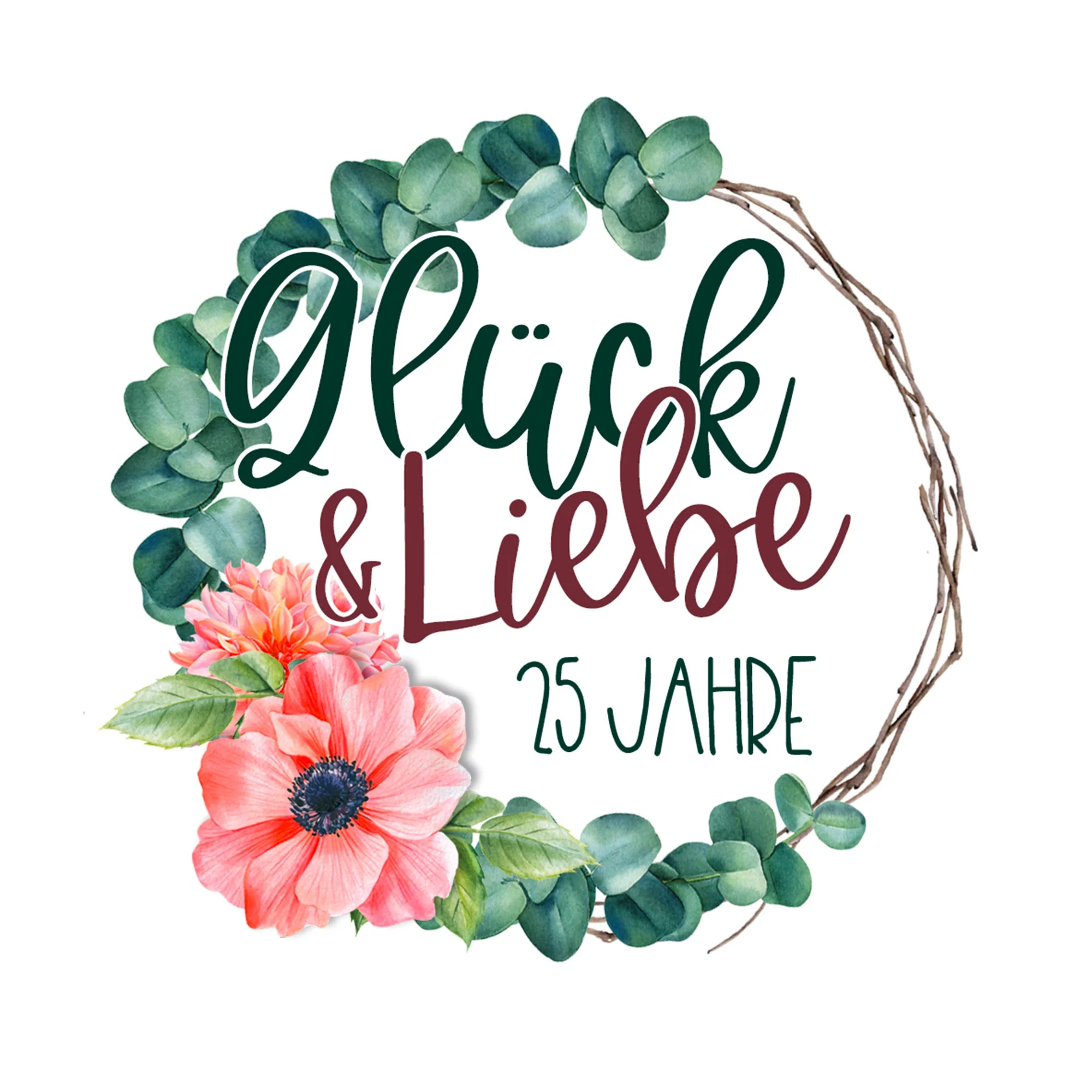 Geschenkset Zwei Tassen mit Blumen - Image 2