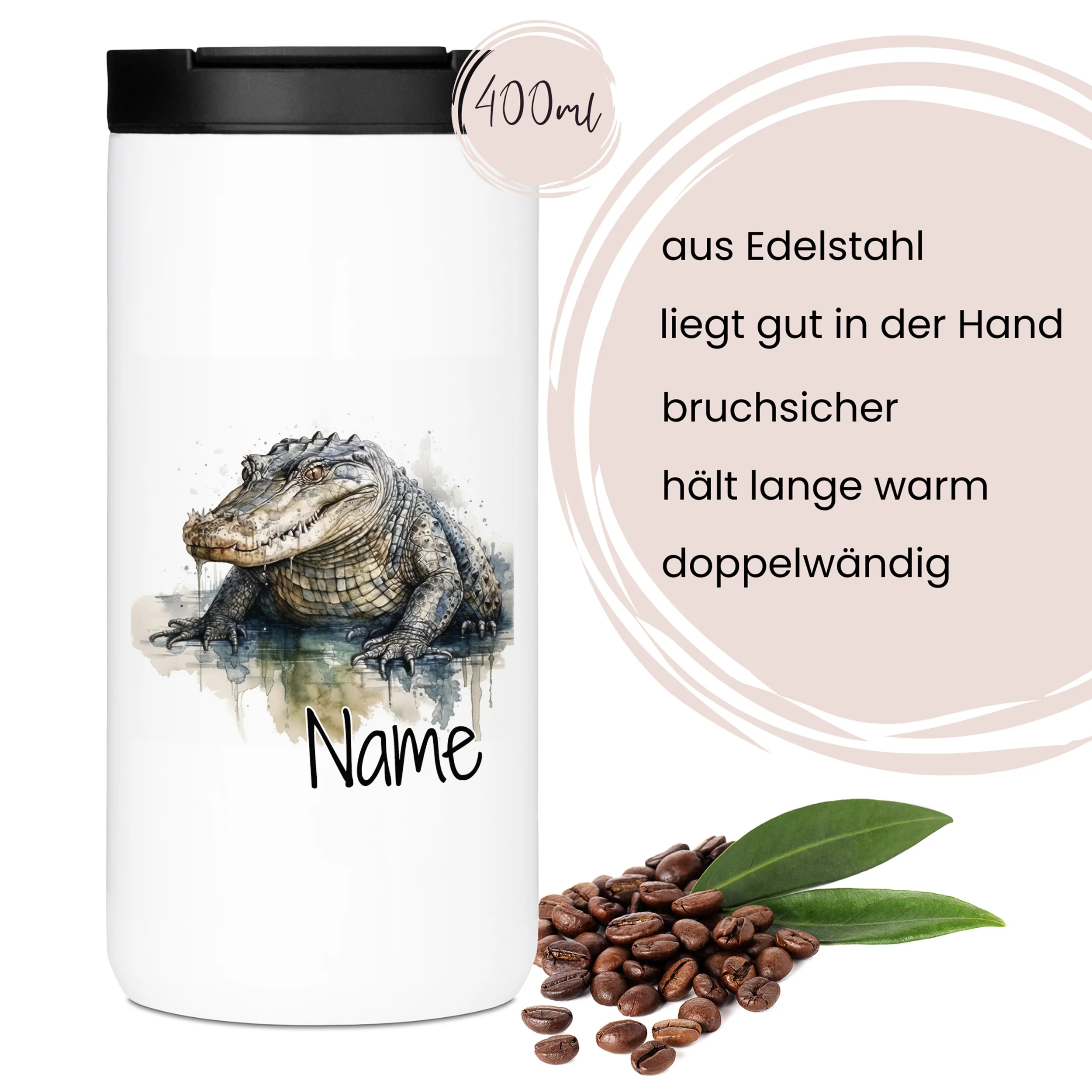 Kaffeebecher Alligator - Image 4