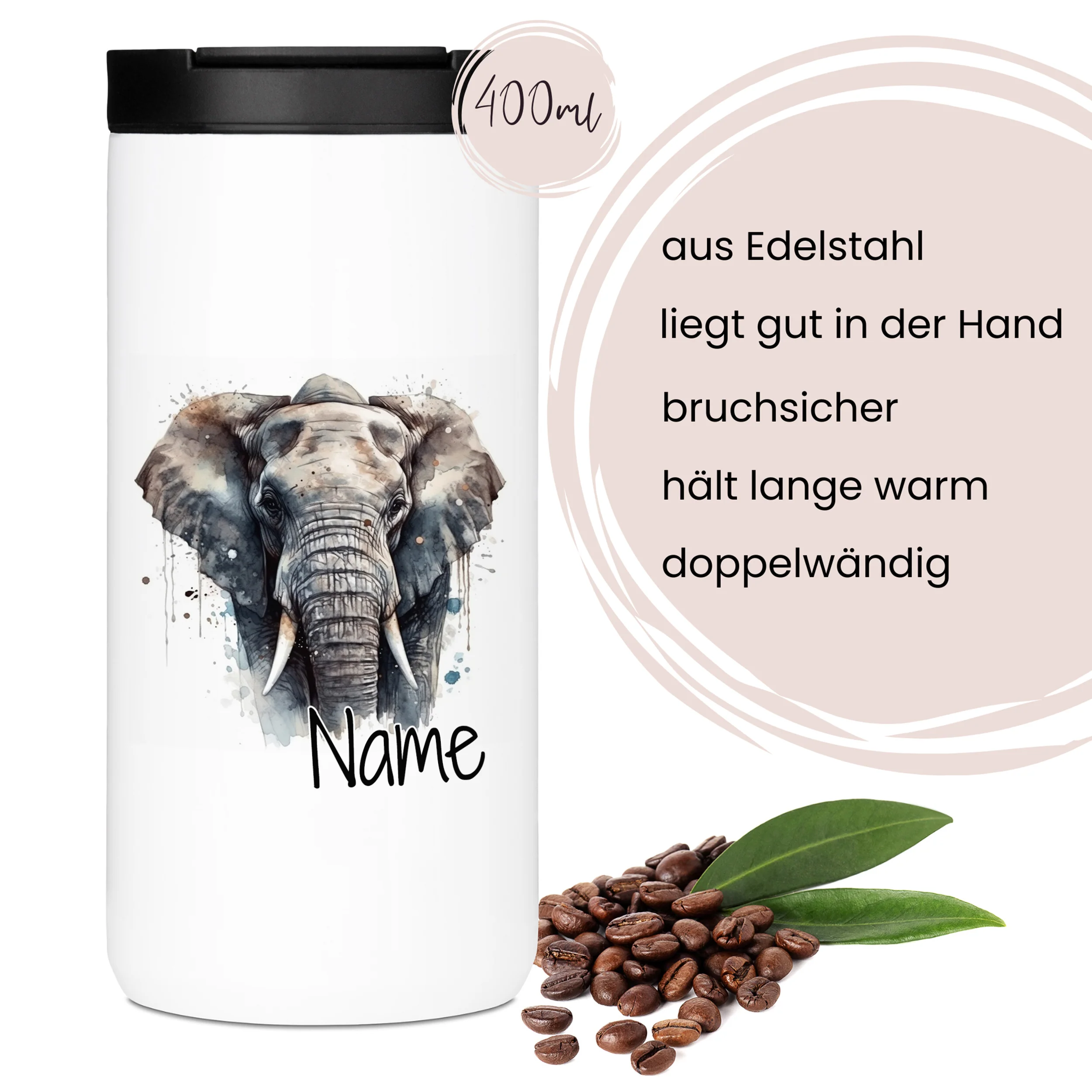 Kaffeebecher Elefant - Image 4