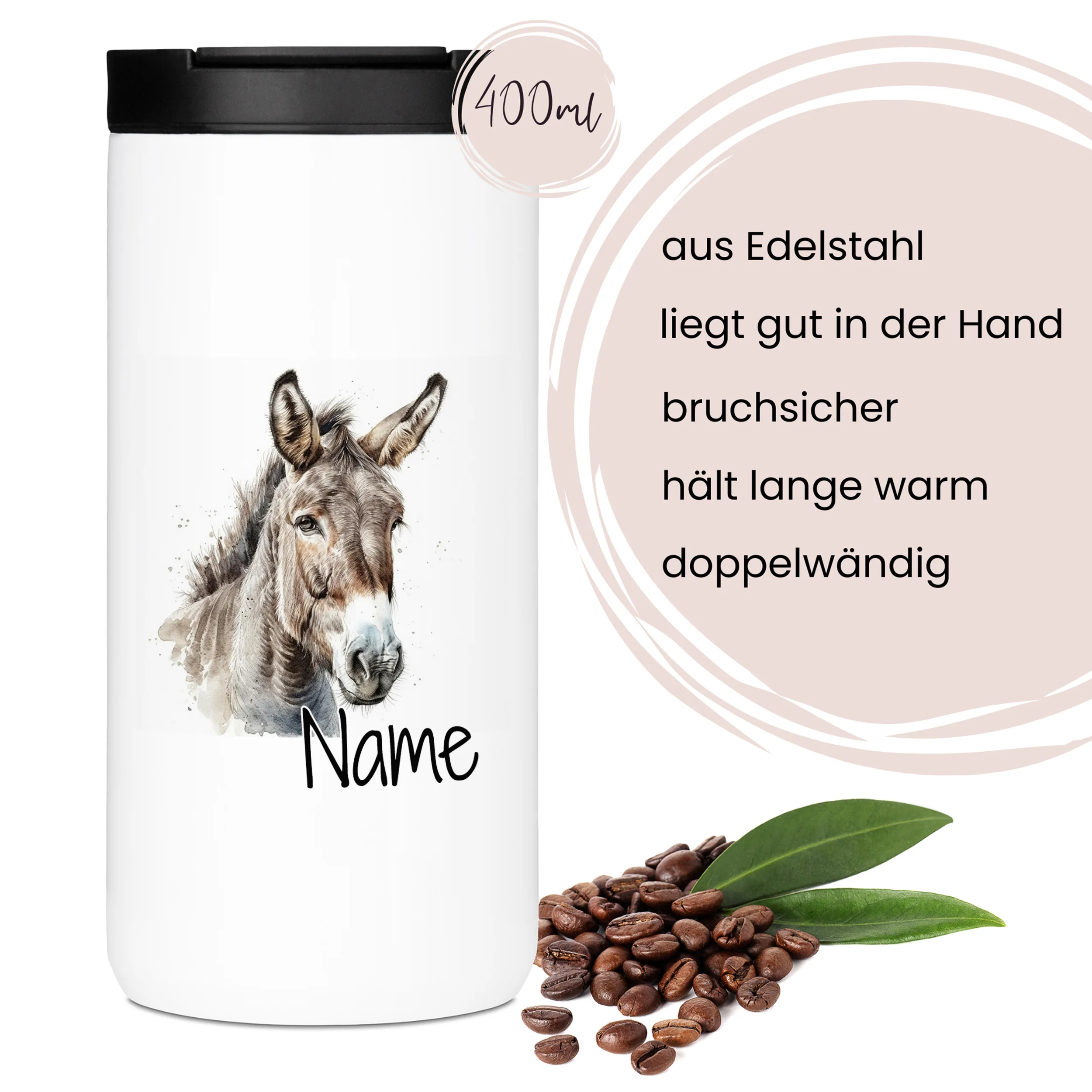 Kaffeebecher Esel - Image 4