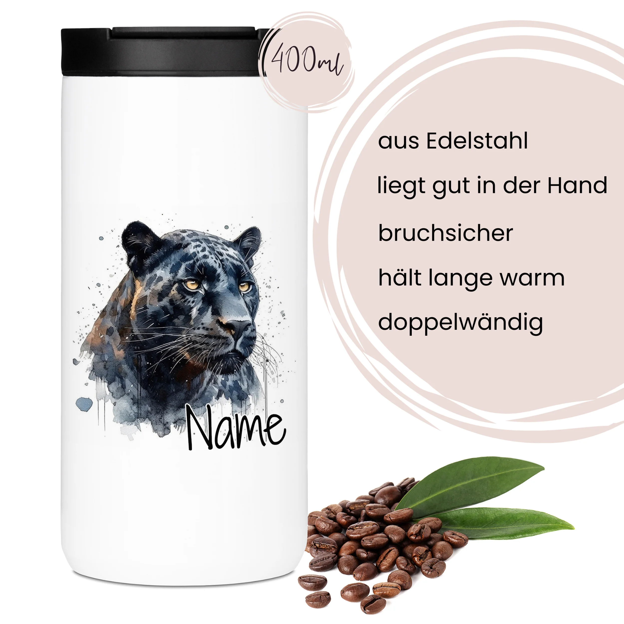 Kaffeebecher Leopard - Image 4