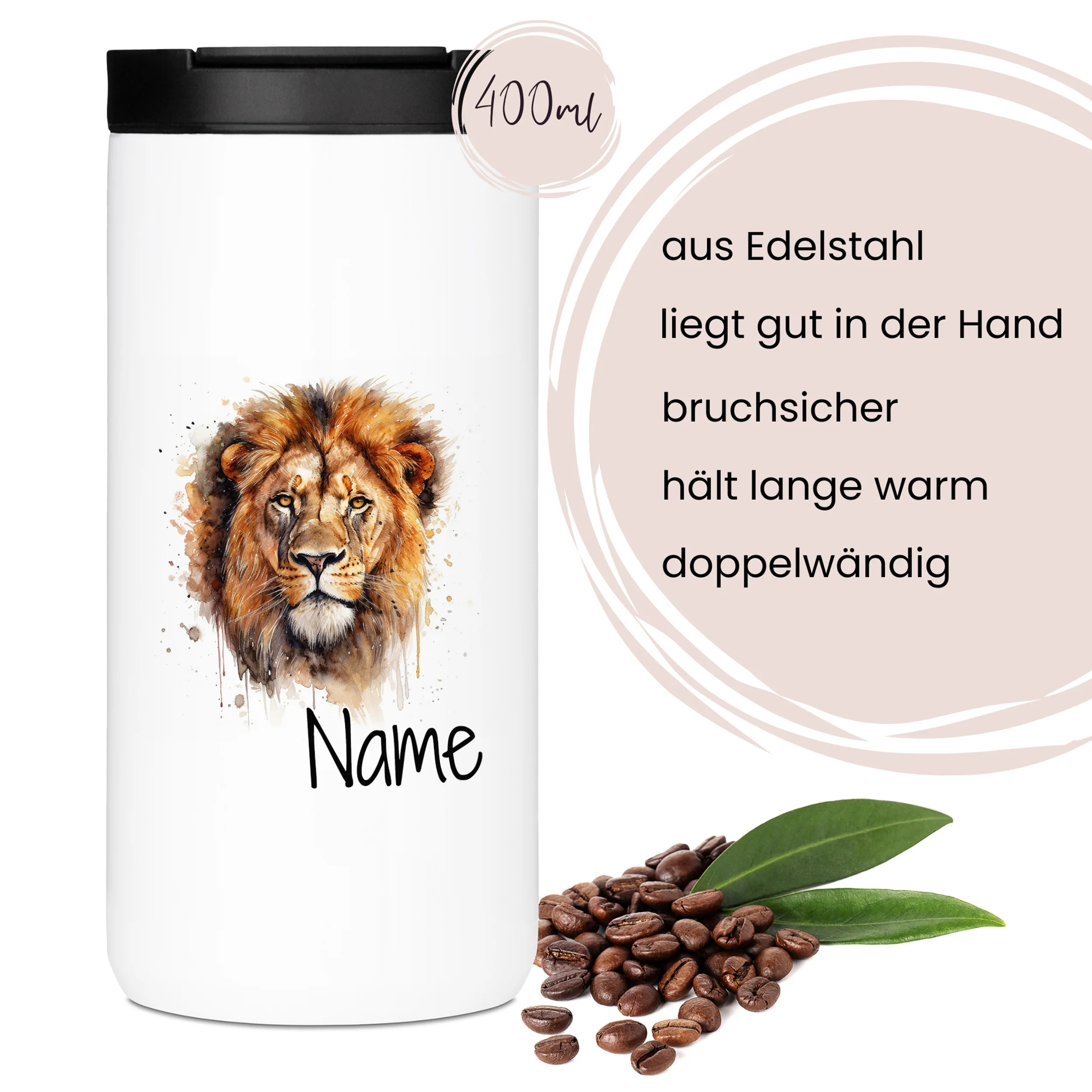 Kaffeebecher Löwe - Image 4