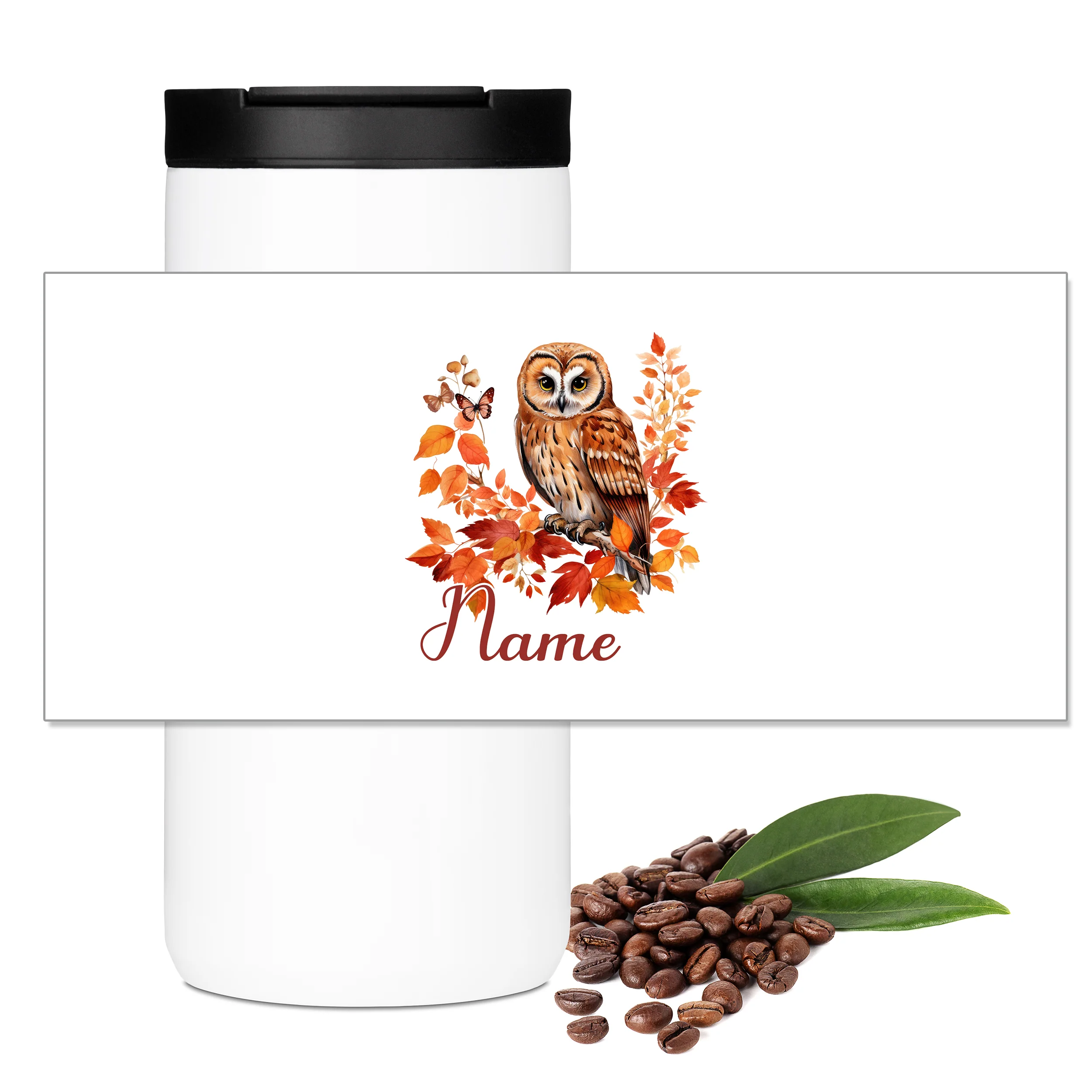 Kaffeebecher mit Eule - Image 3