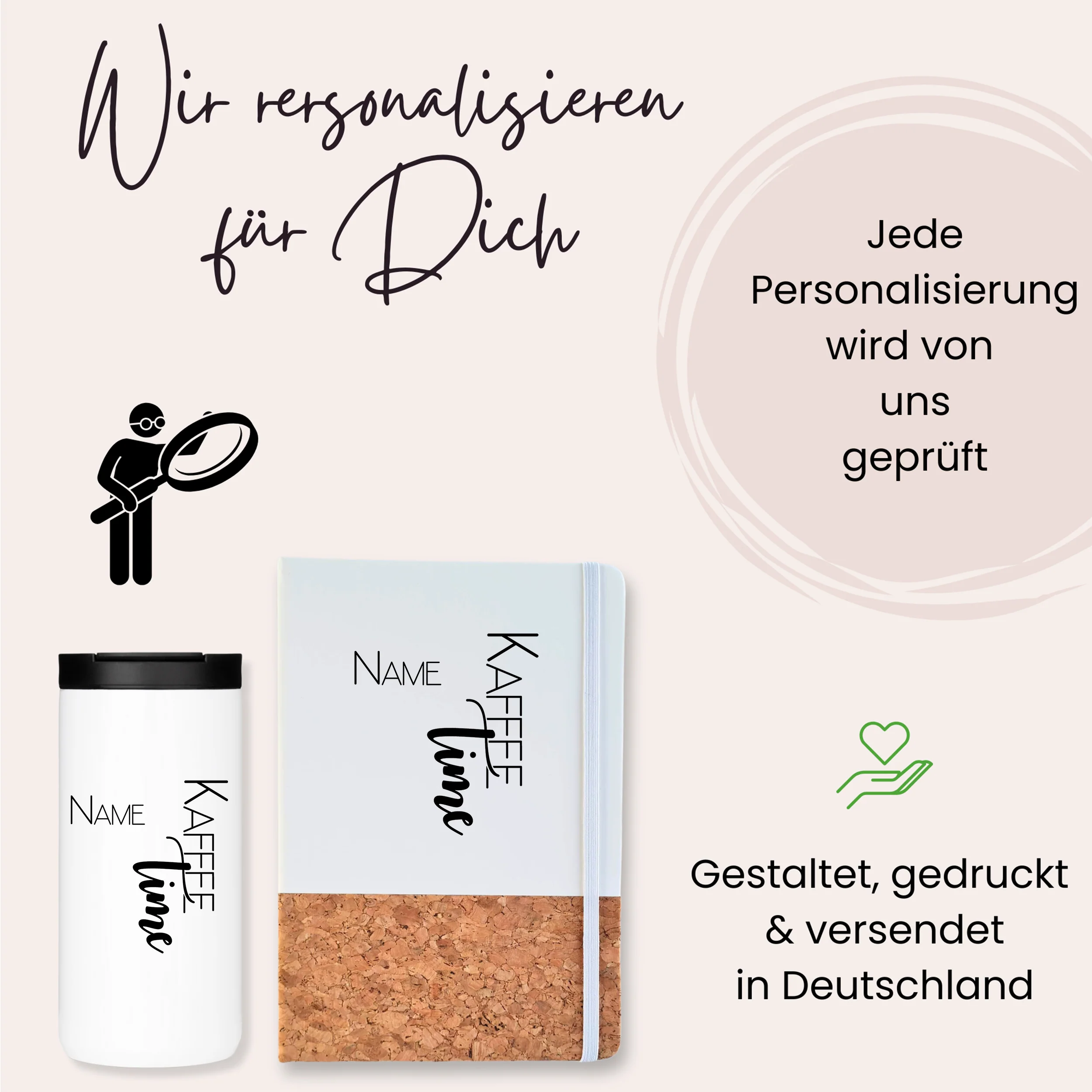 Kaffeebecher mit Notizbuch - Deine kreative Auszeit - Image 2