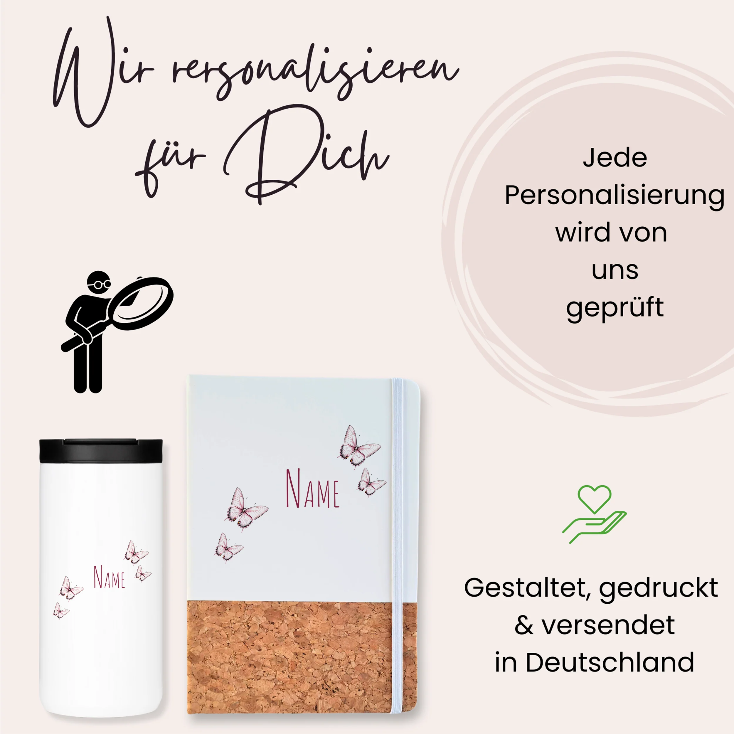 Kaffeebecher mit Notizbuch Set - Image 2