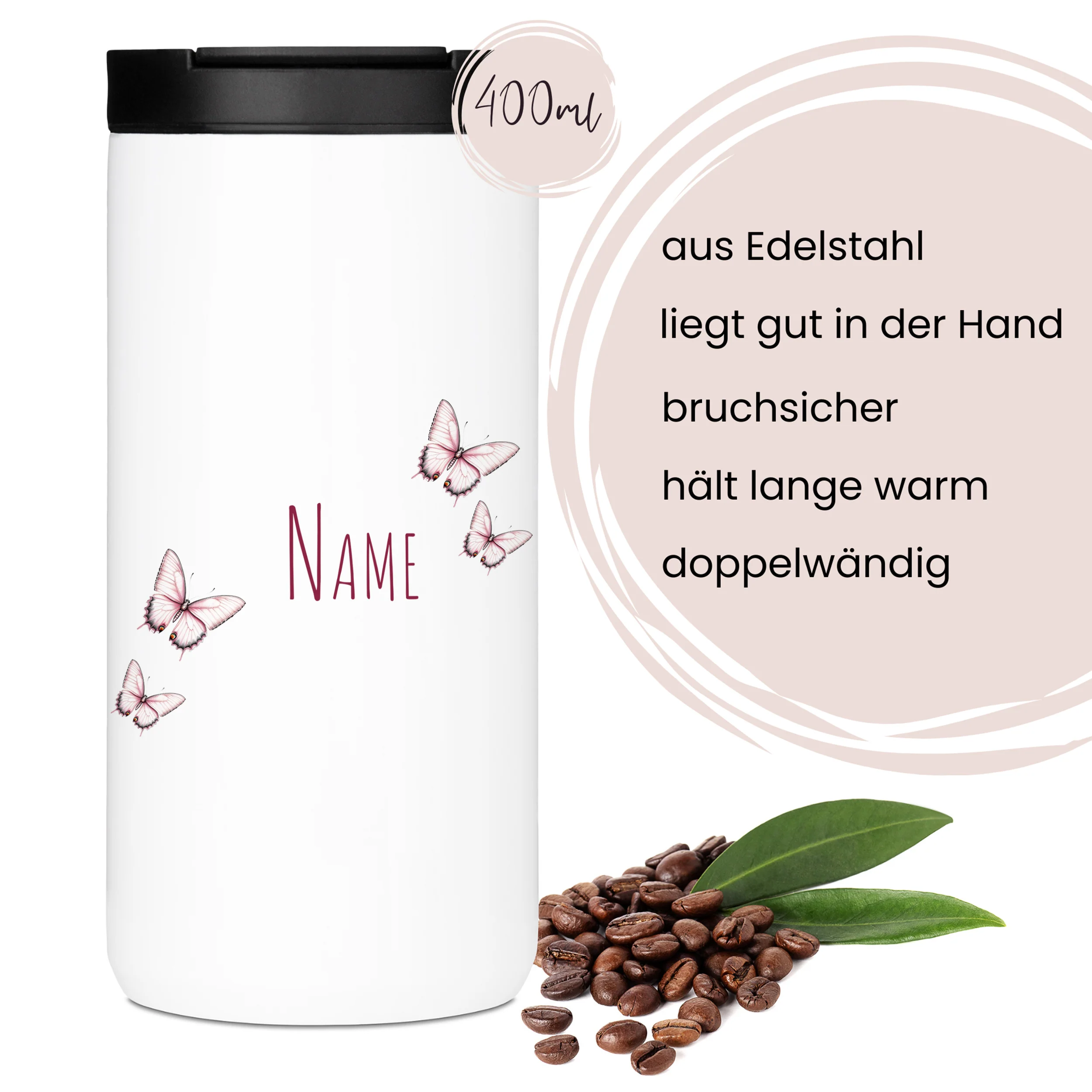 Kaffeebecher mit Notizbuch Set - Image 3