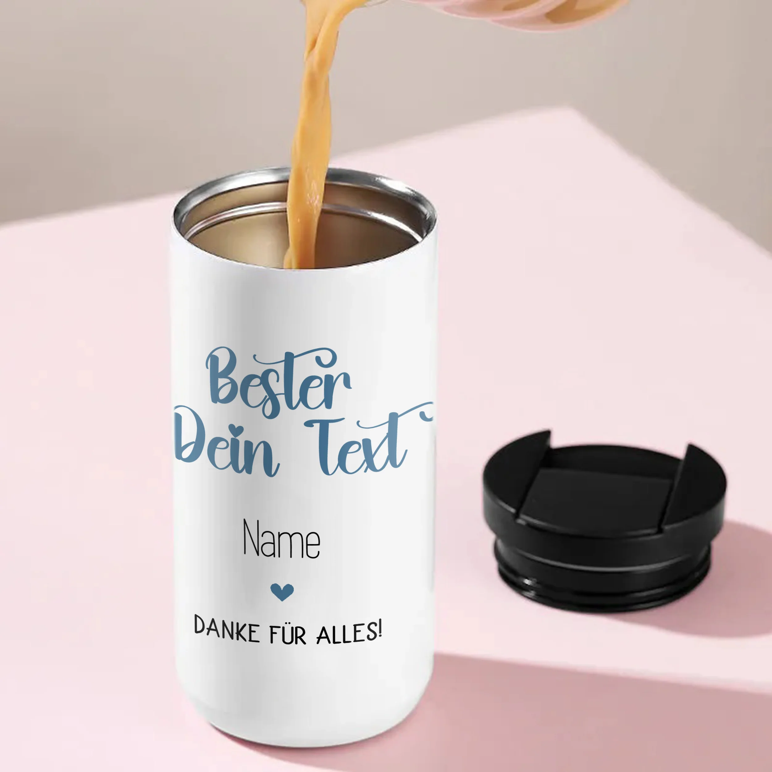 Kaffeebecher mit personalisierbarem Text - Image 5