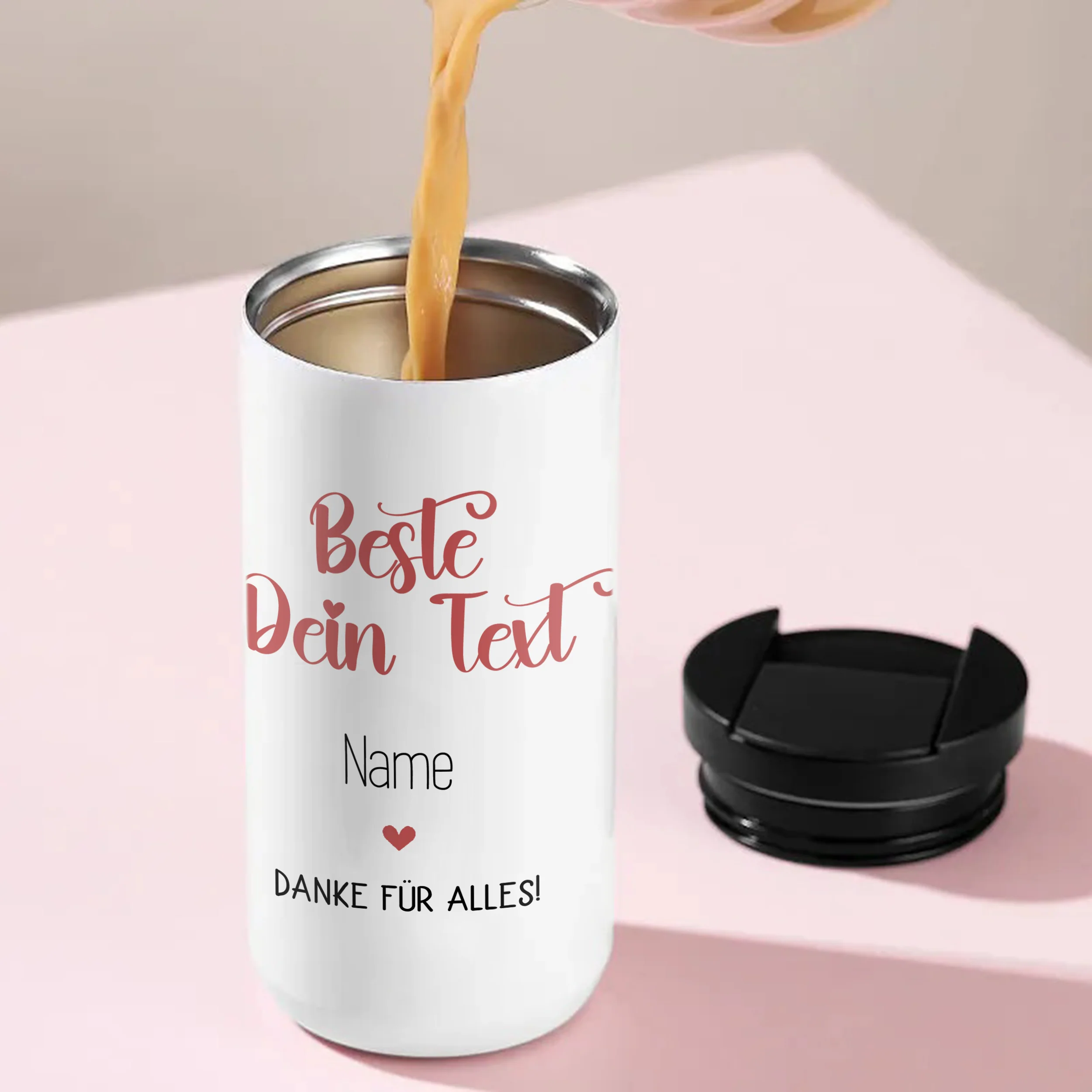 Kaffeebecher mit persönlichem Text - Image 5