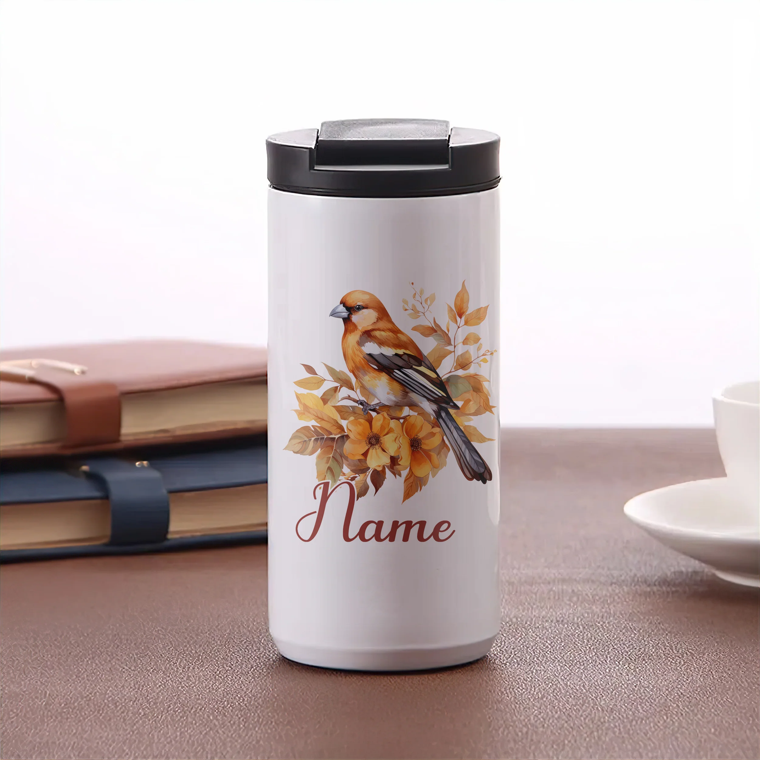 Kaffeebecher mit Rotkehlchen - Image 4