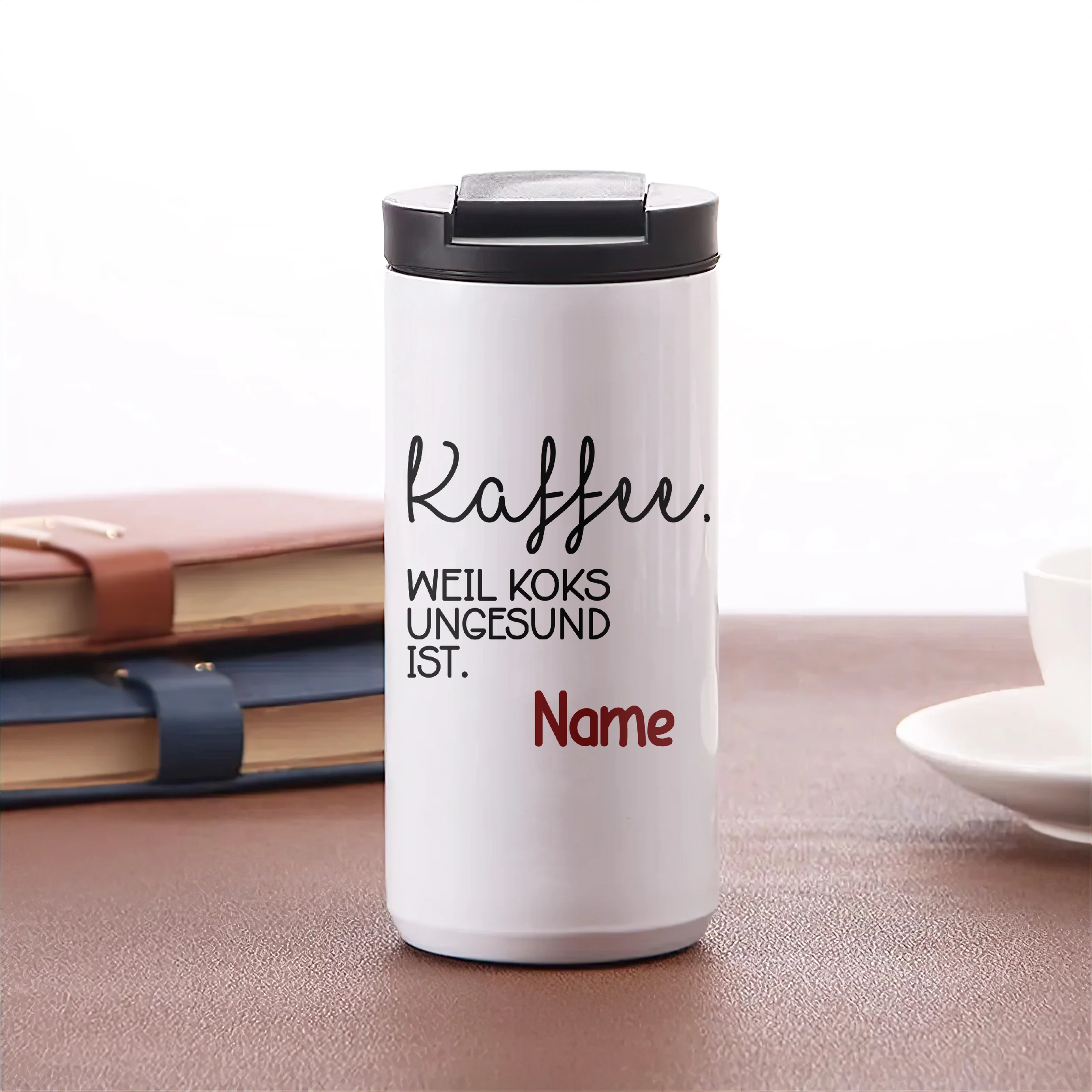 Kaffeebecher mit witzigem Spruch - Für Kaffeeliebhaber - Image 4