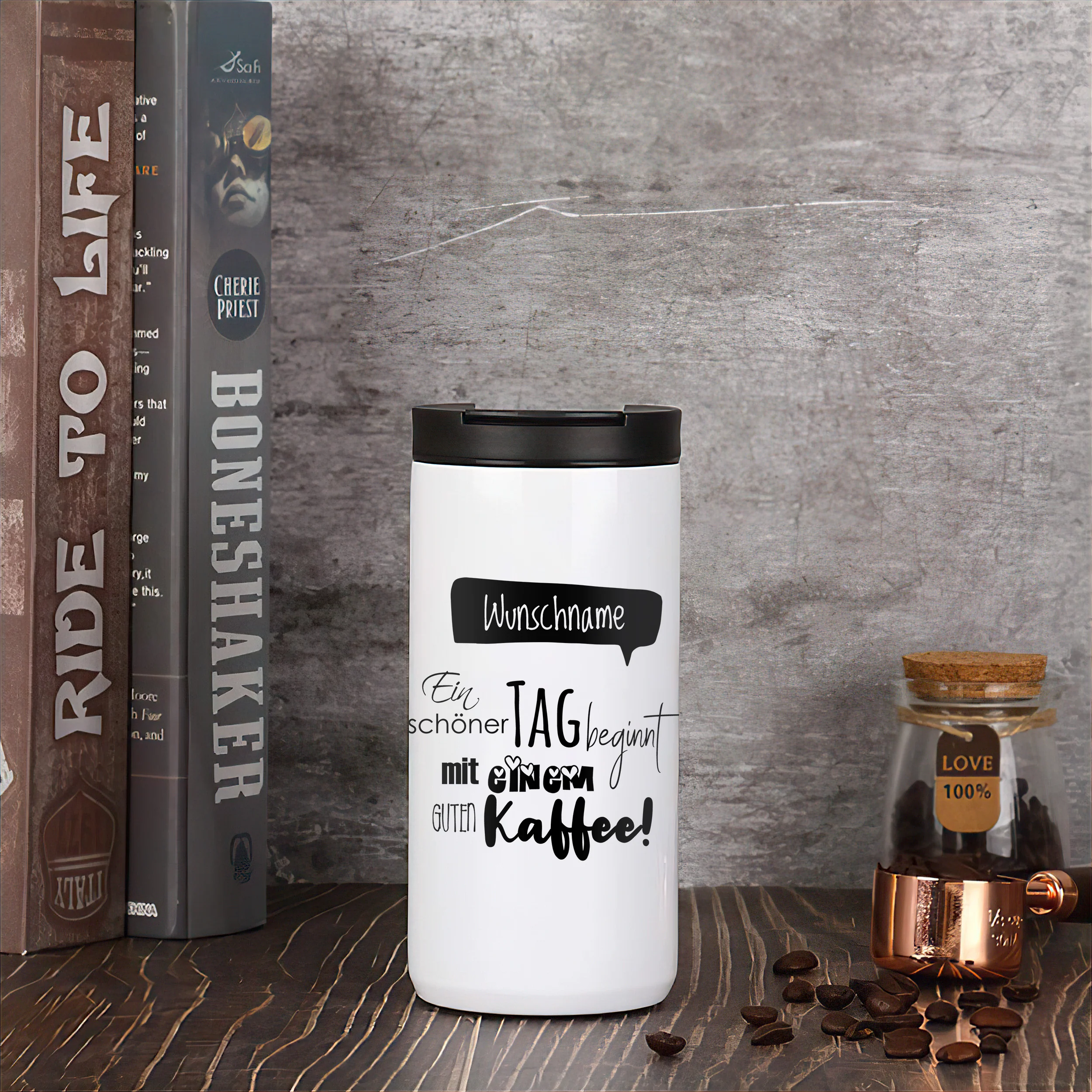 Kaffeebecher mit Wunschname - Starte deinen Tag perfekt - Image 4