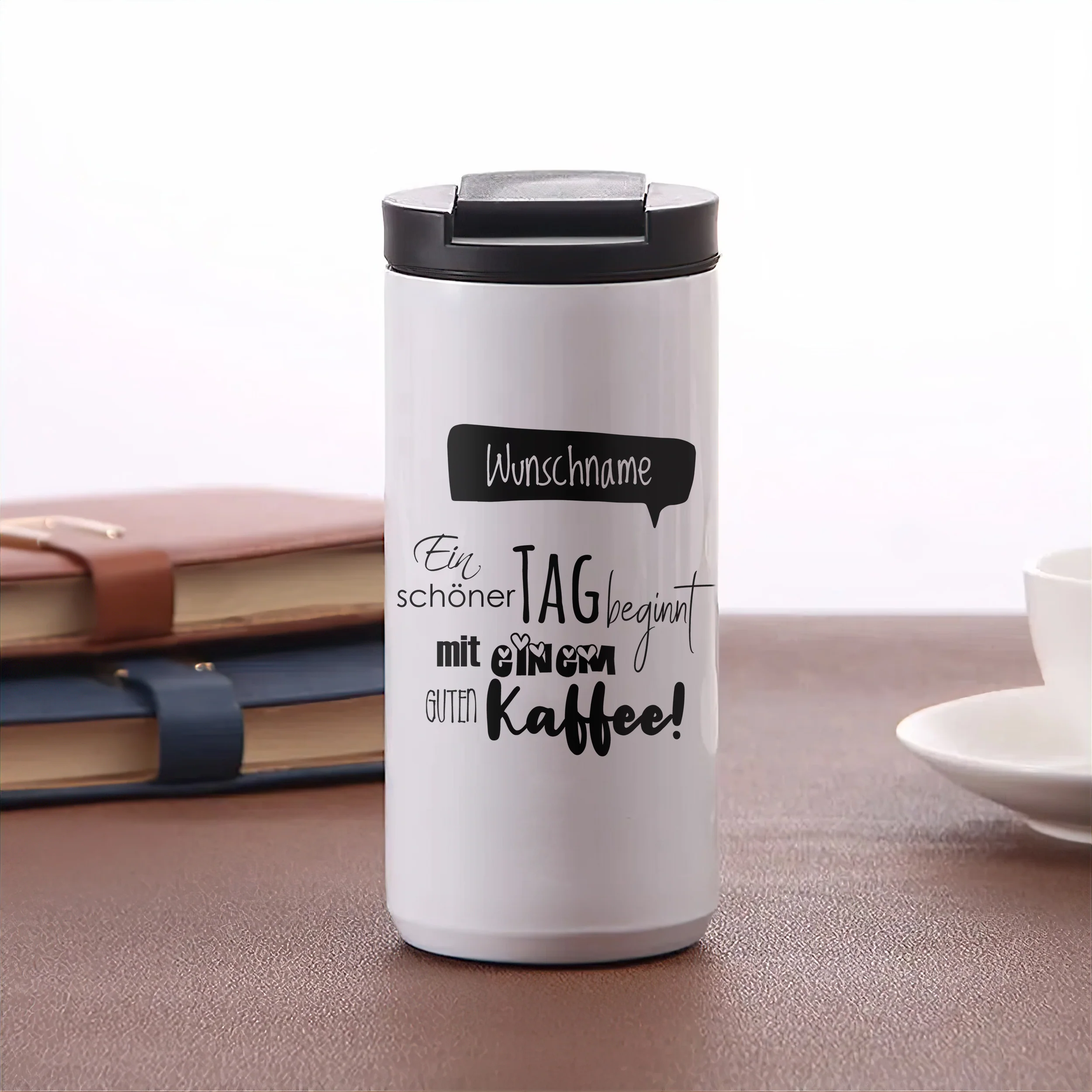 Kaffeebecher mit Wunschname - Starte deinen Tag perfekt - Image 5