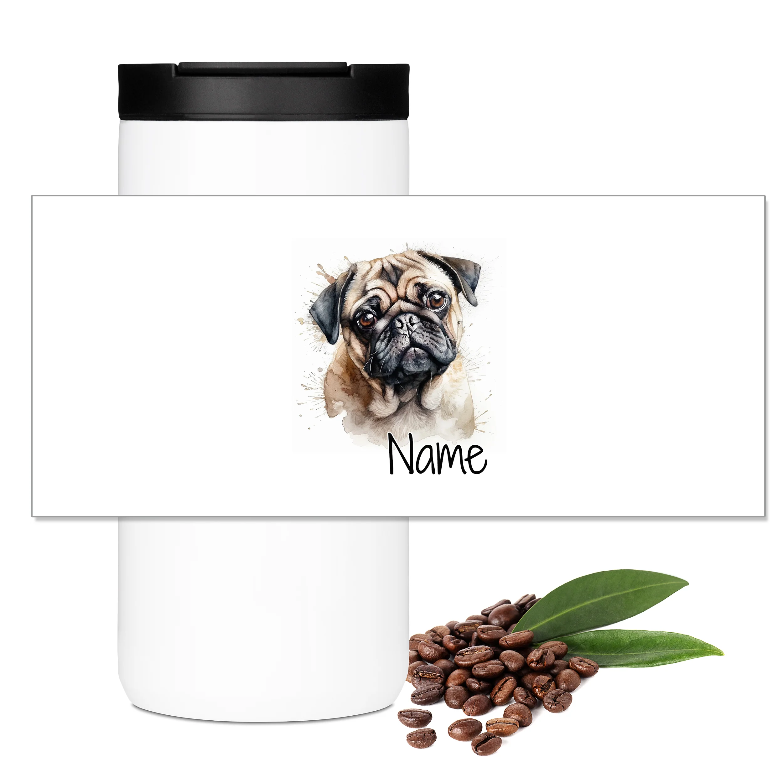 Kaffeebecher Mops - Image 3