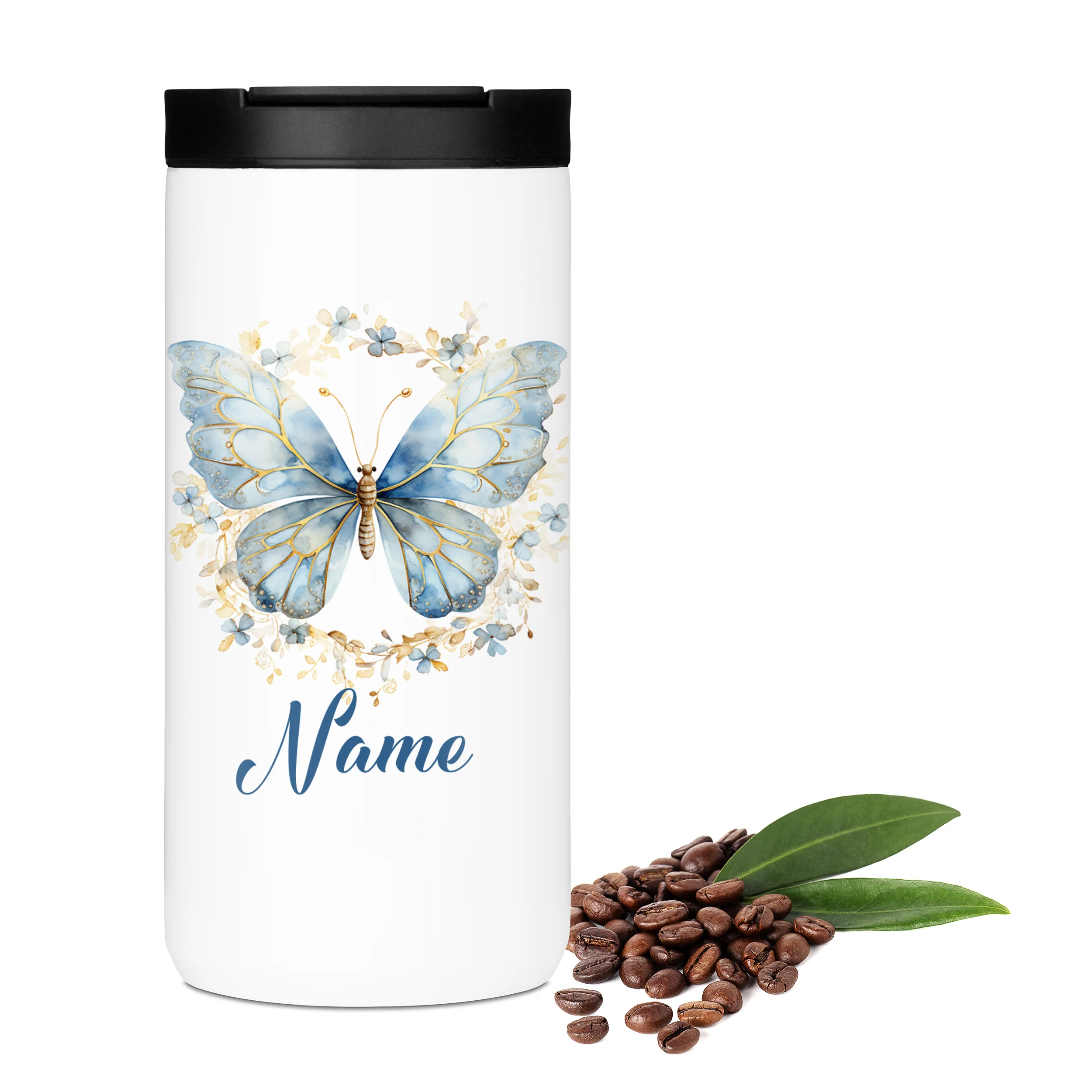 Kaffeebecher Schmetterling