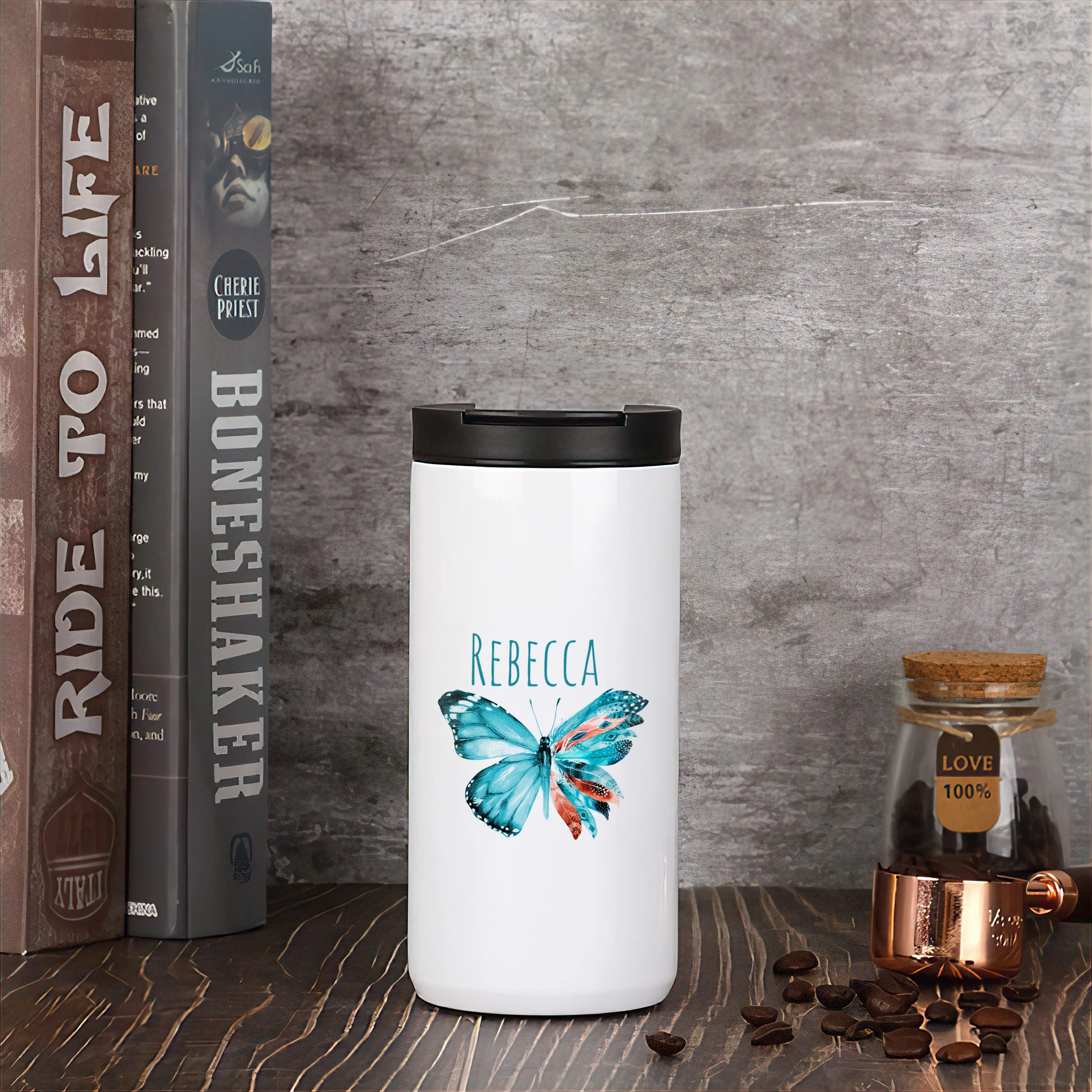 Kaffeebecher Schmetterling - Image 4