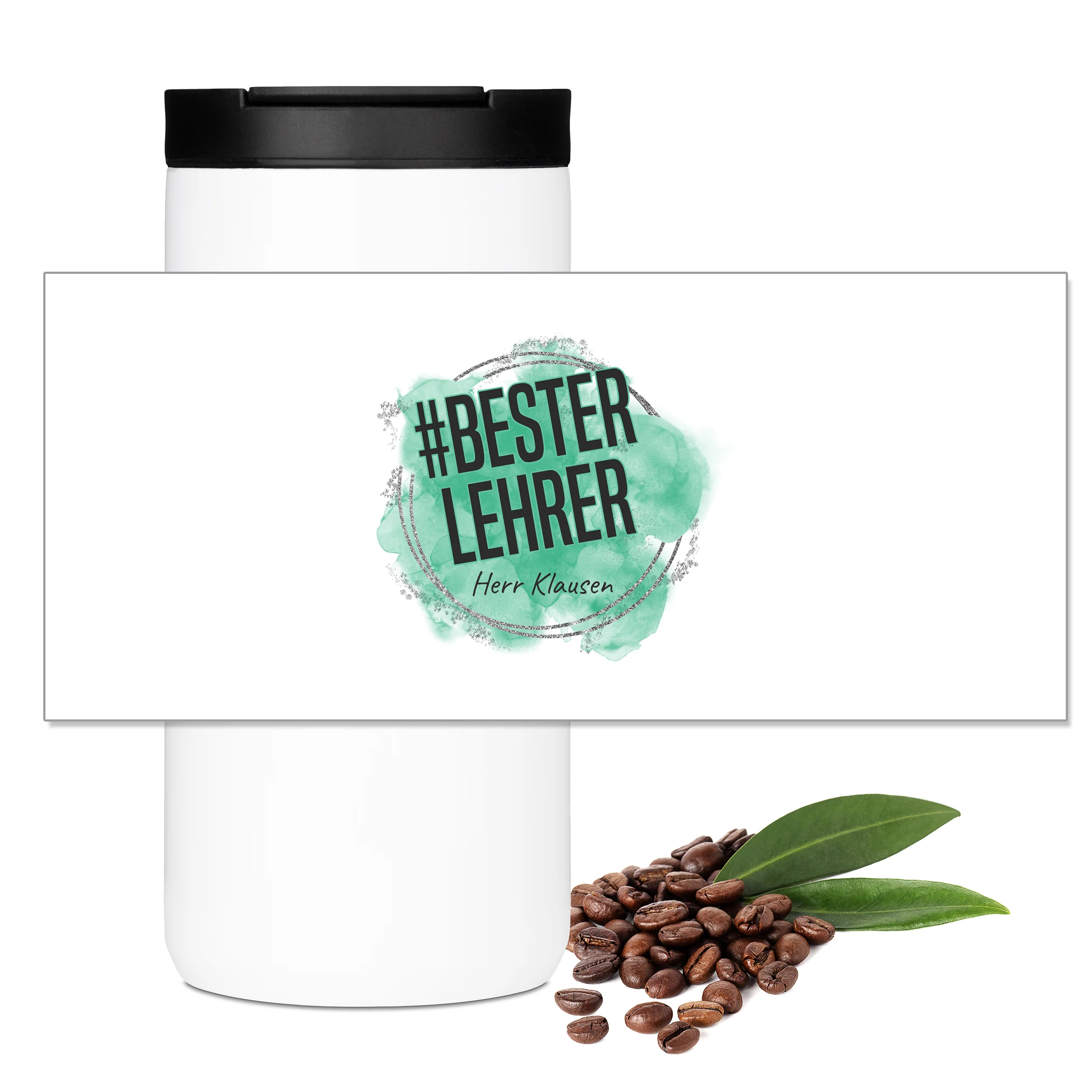 Kaffeebecher Thermo #Bester Lehrer - Image 3