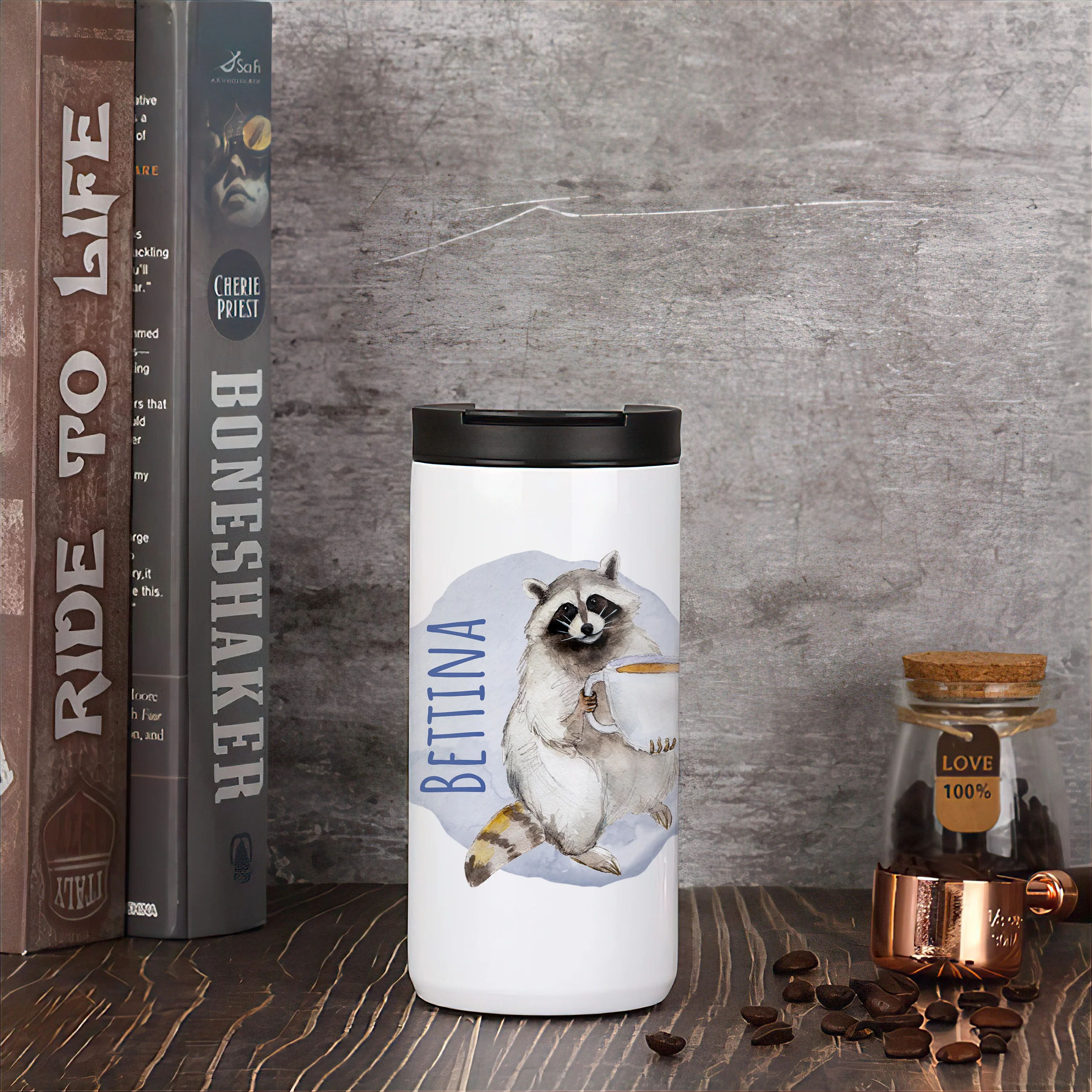 Kaffeebecher Waschbär - Image 4