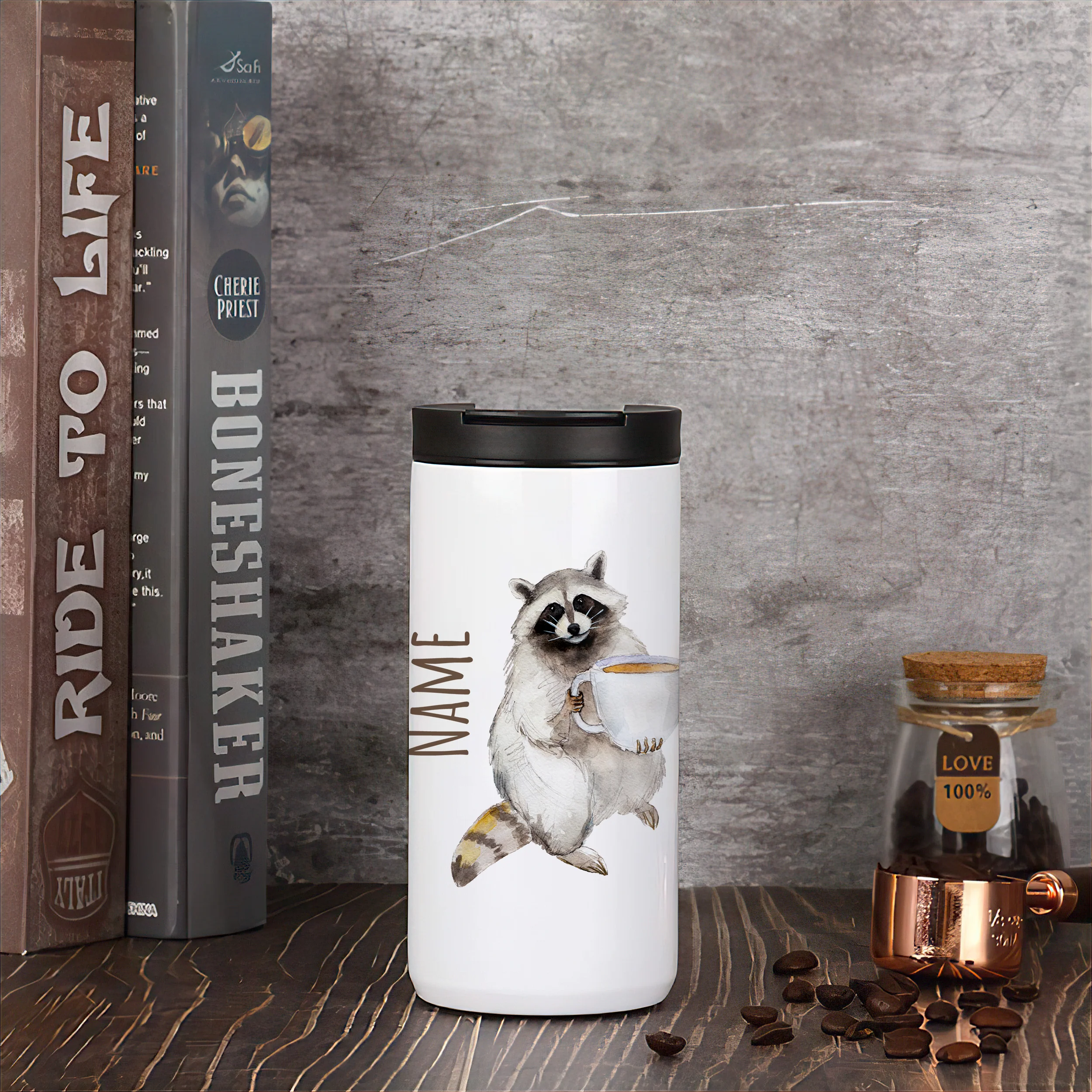 Kaffeebecher Waschbär - Image 4