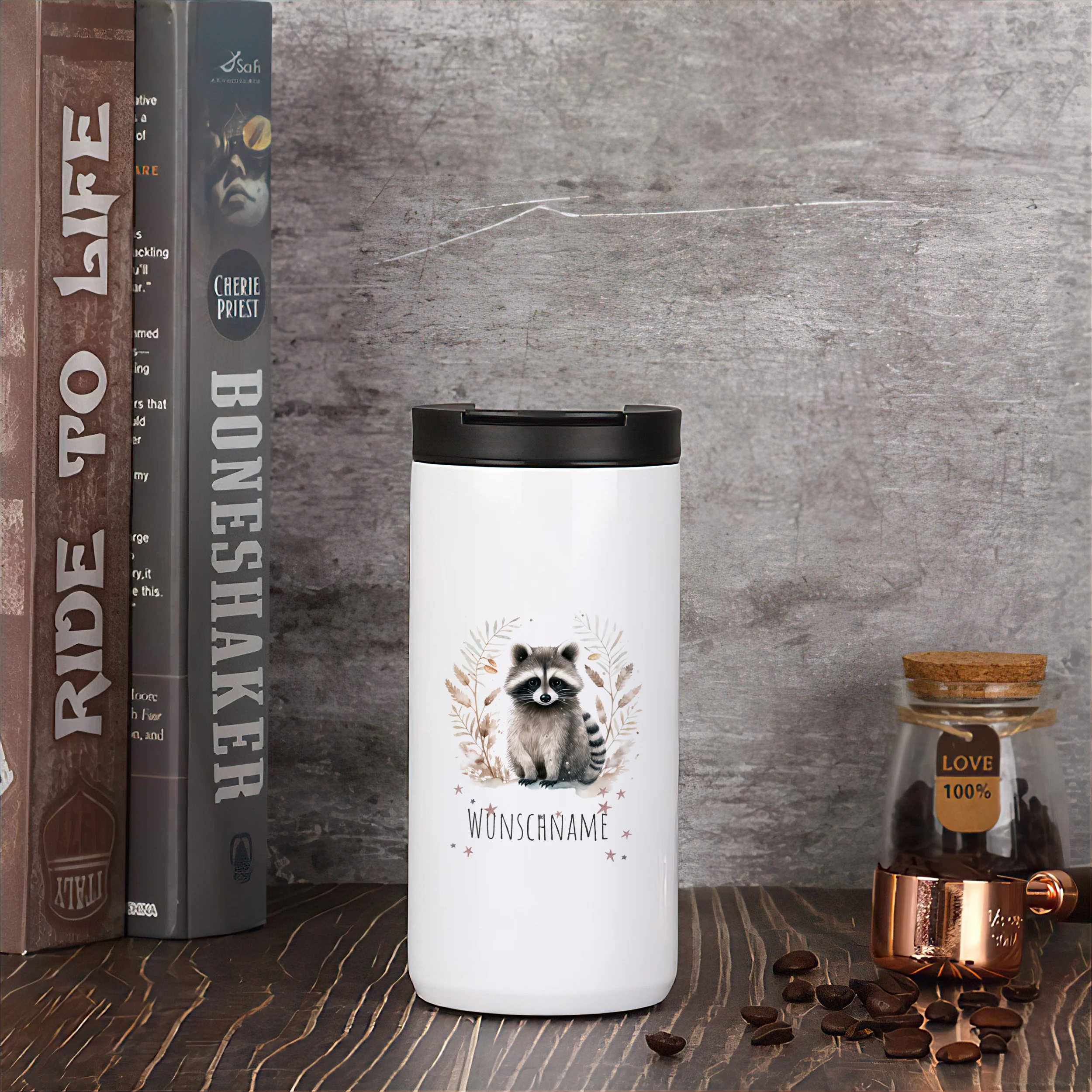 Kaffeebecher Waschbär - Image 4