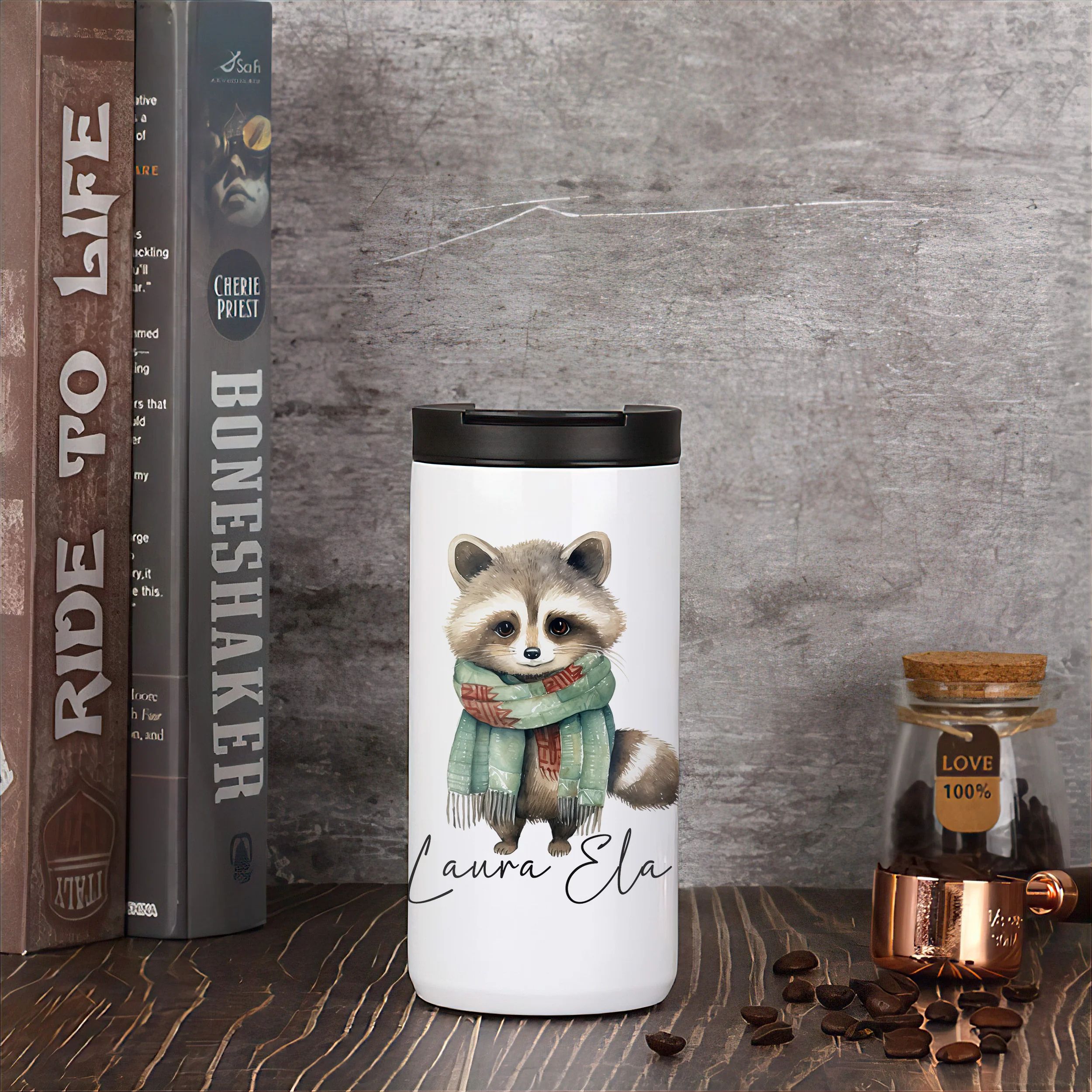 Kaffeebecher Waschbär - Für gemütliche Kaffeepausen - Image 2