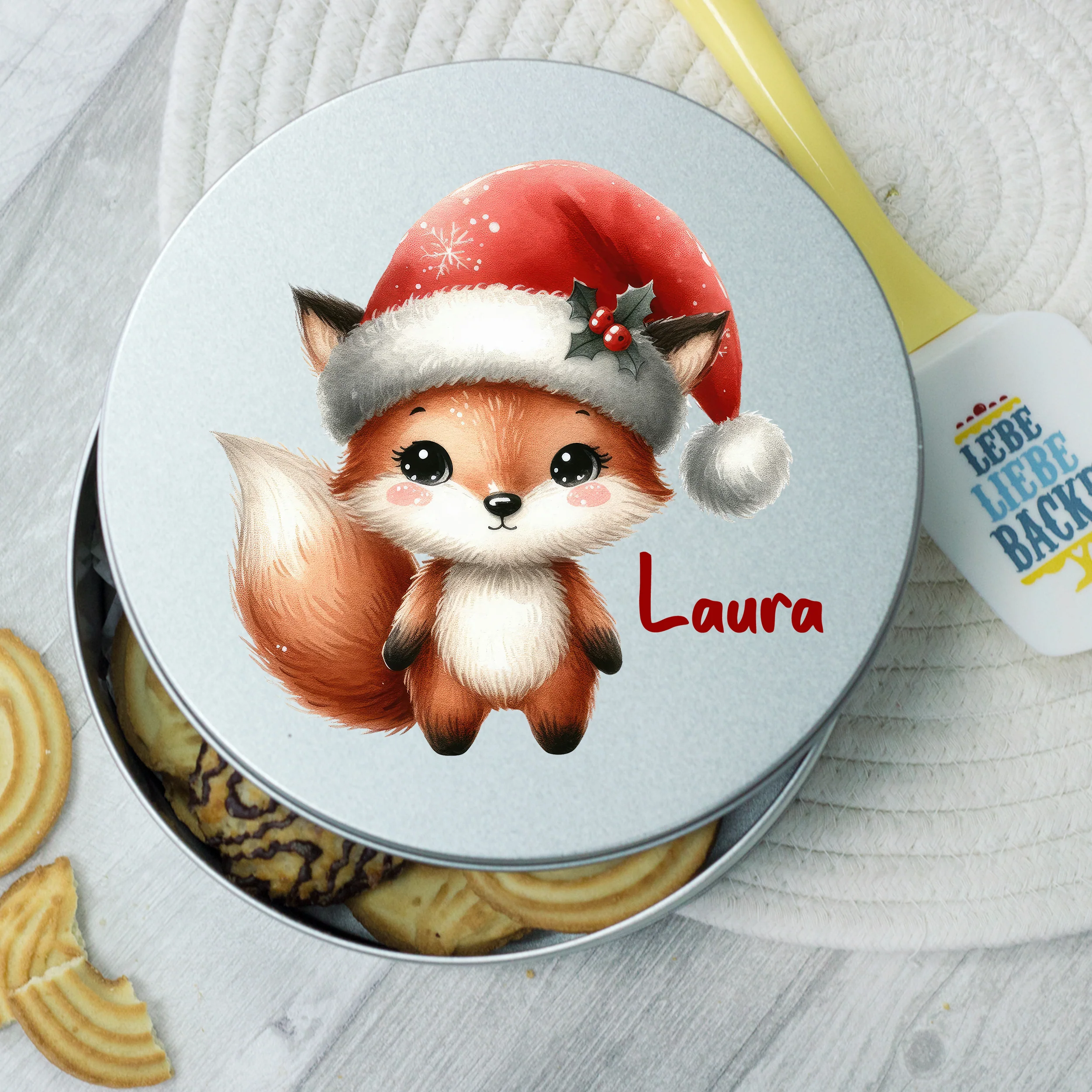 Keksdose Fuchs mit Weihnachtsmütze - Für süße Momente - Image 4