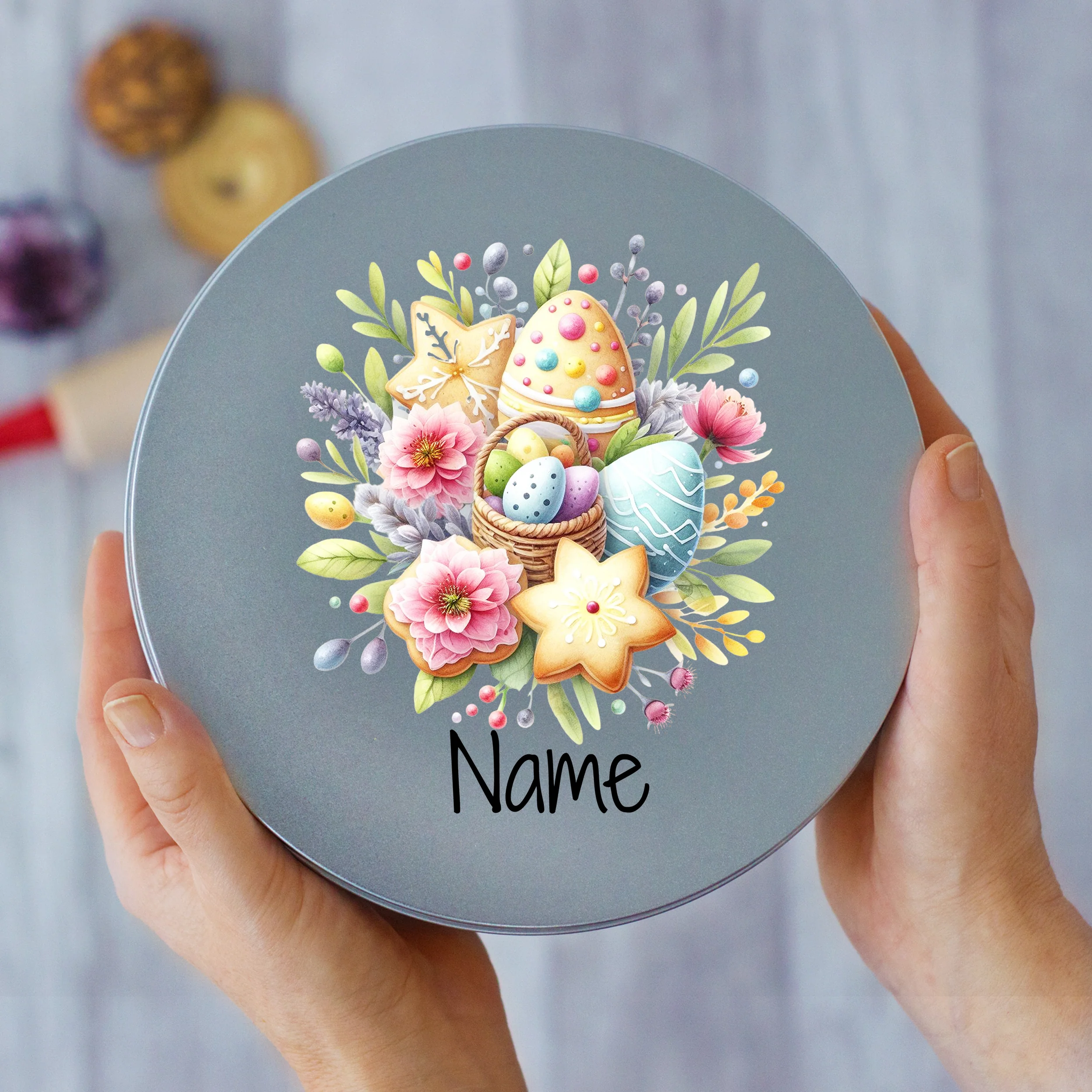 Keksdose mit Blumen und Ostermotiven - Für süße Momente - Image 2