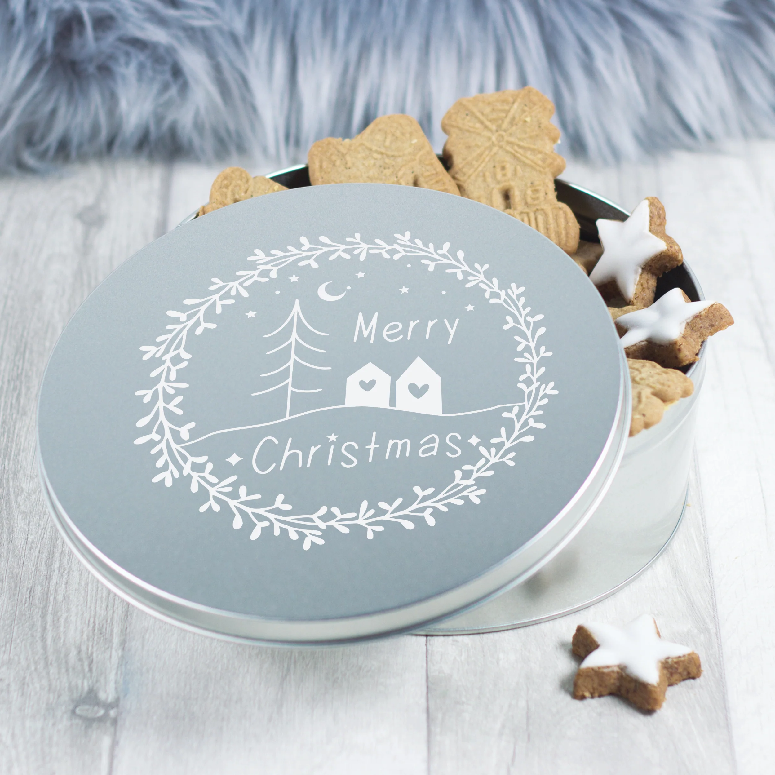 Keksdose mit Weihnachtsmotiv - Für besinnliche Festtage - Image 2