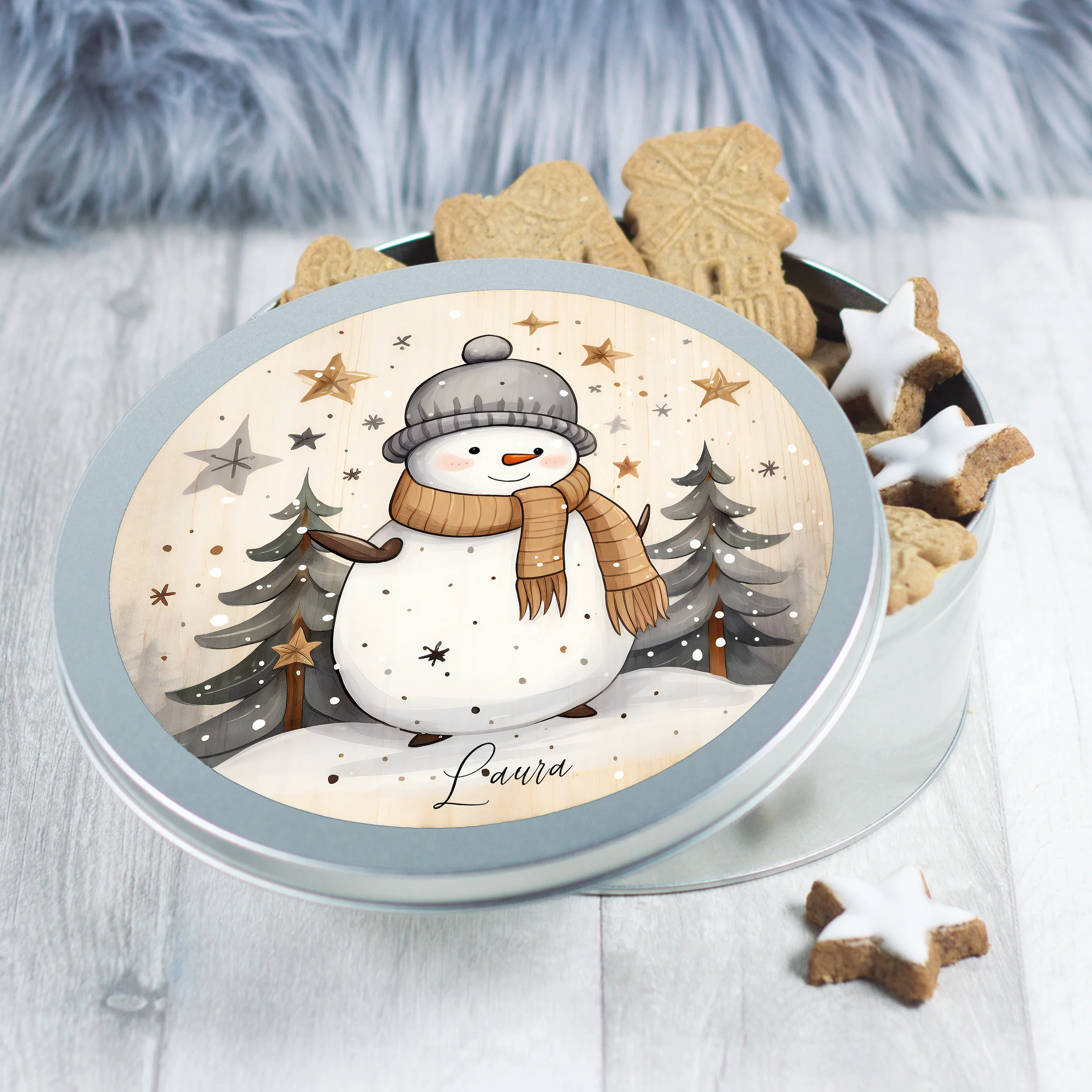 Keksdose Schneemann - Für gemütliche Winterabende - Image 2