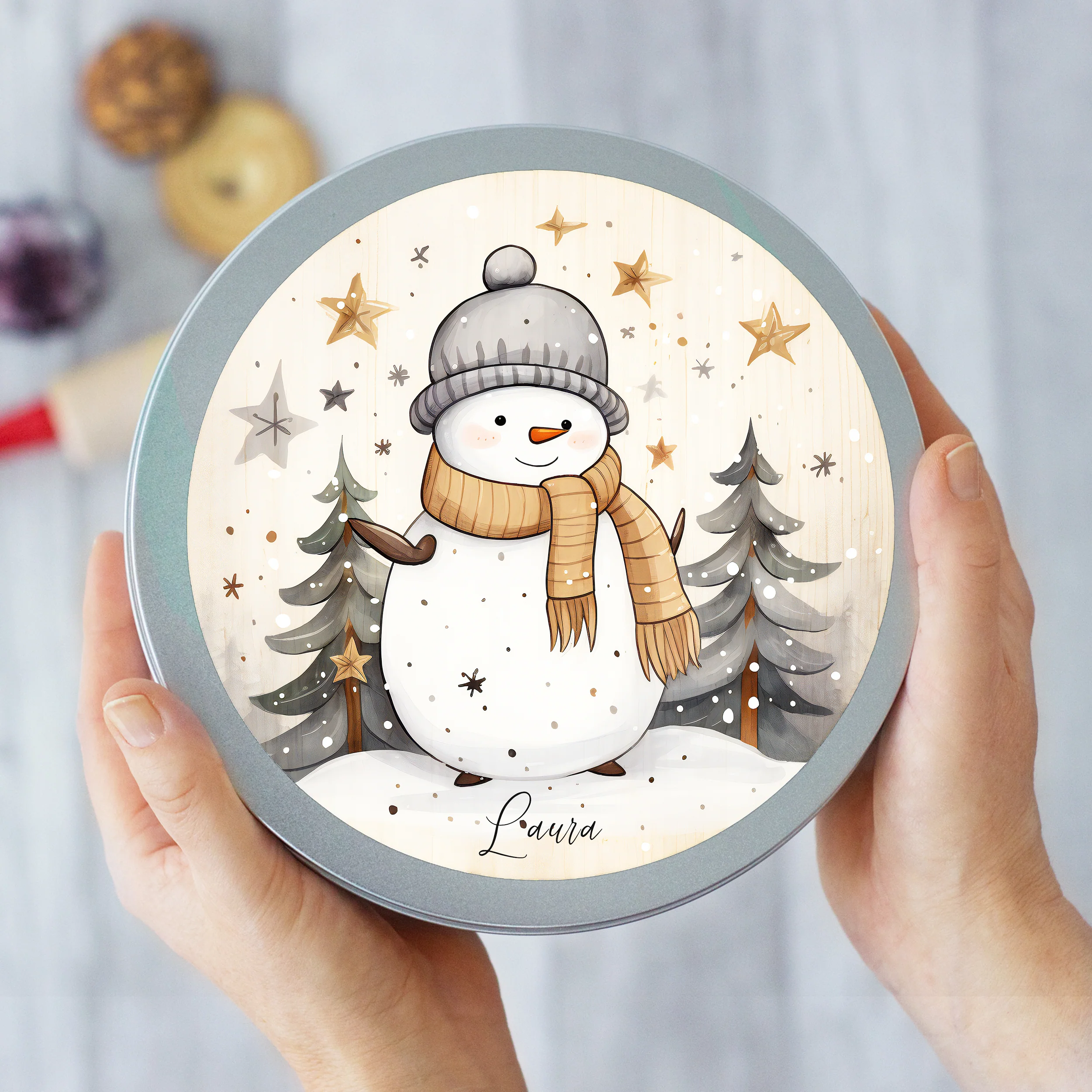 Keksdose Schneemann - Für gemütliche Winterabende - Image 3