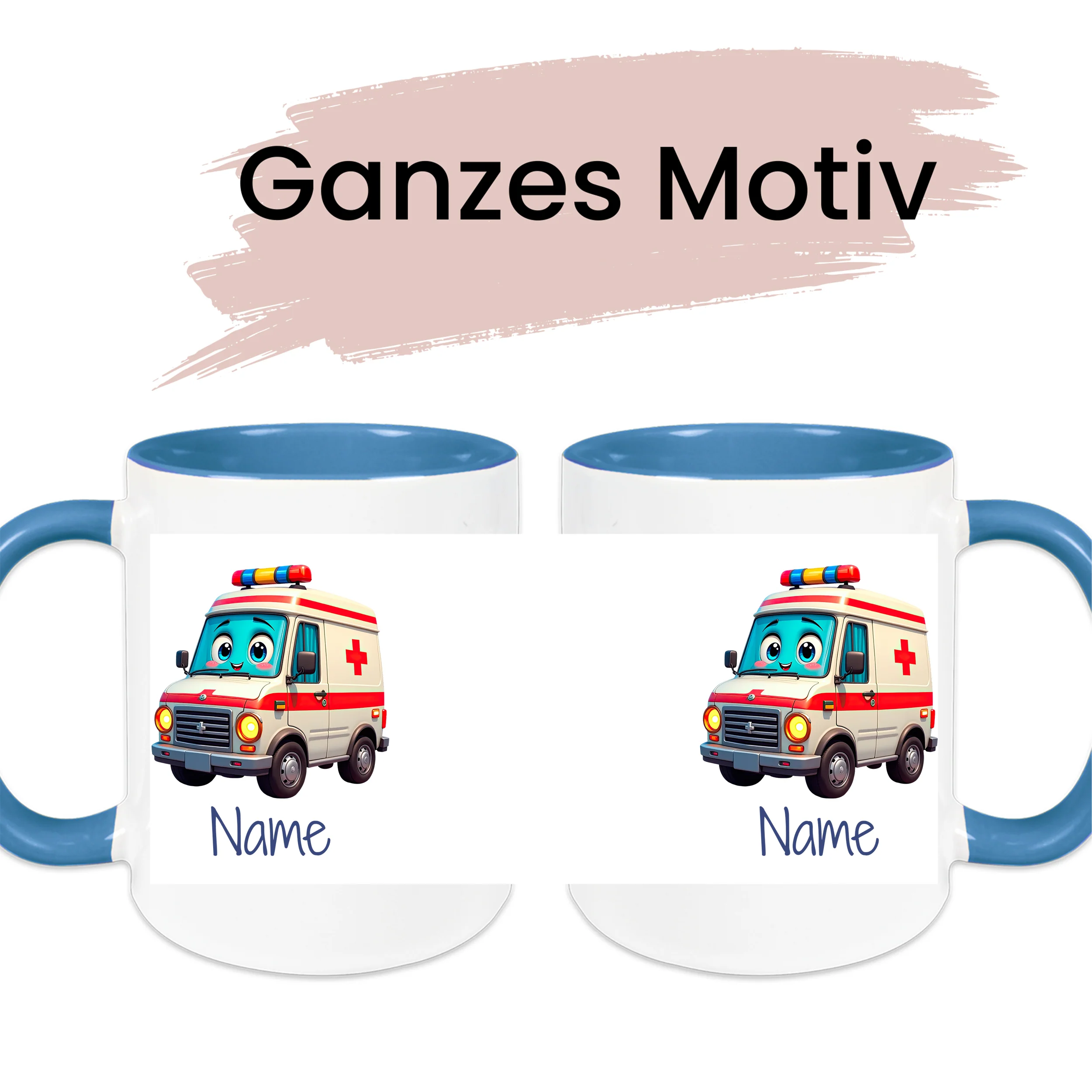 Kindertasse Rettungswagen - Für kleine Helden im Alltag - Image 2